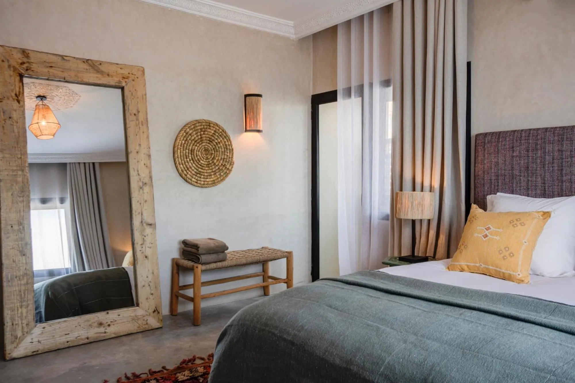 Bed in Hôtel Oasis Dakhla