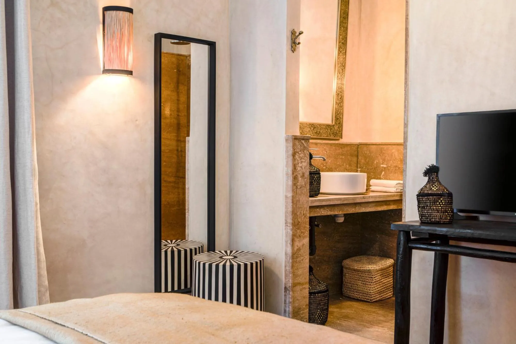 Bed in Hôtel Oasis Dakhla