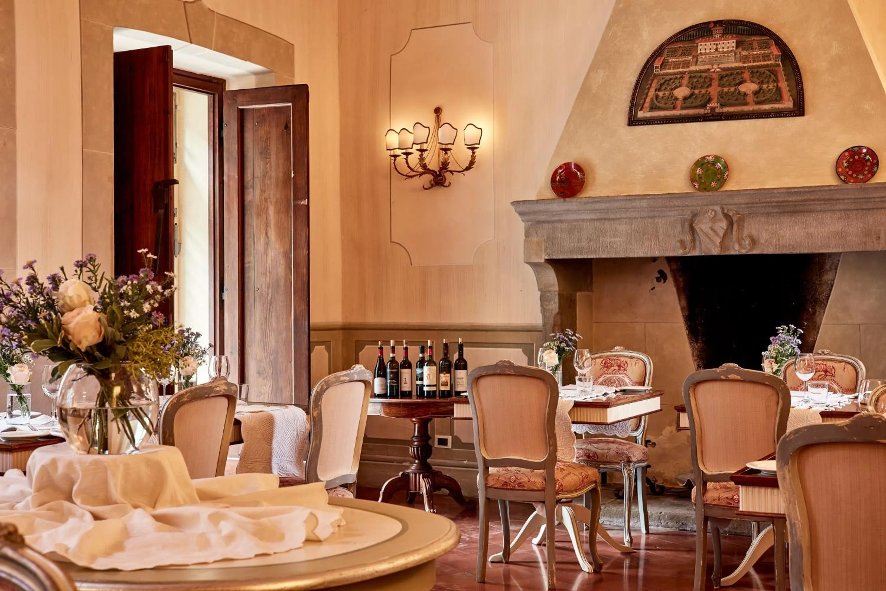 Restaurant/places to eat in Villa di Piazzano - Small Luxury Hotels of the World