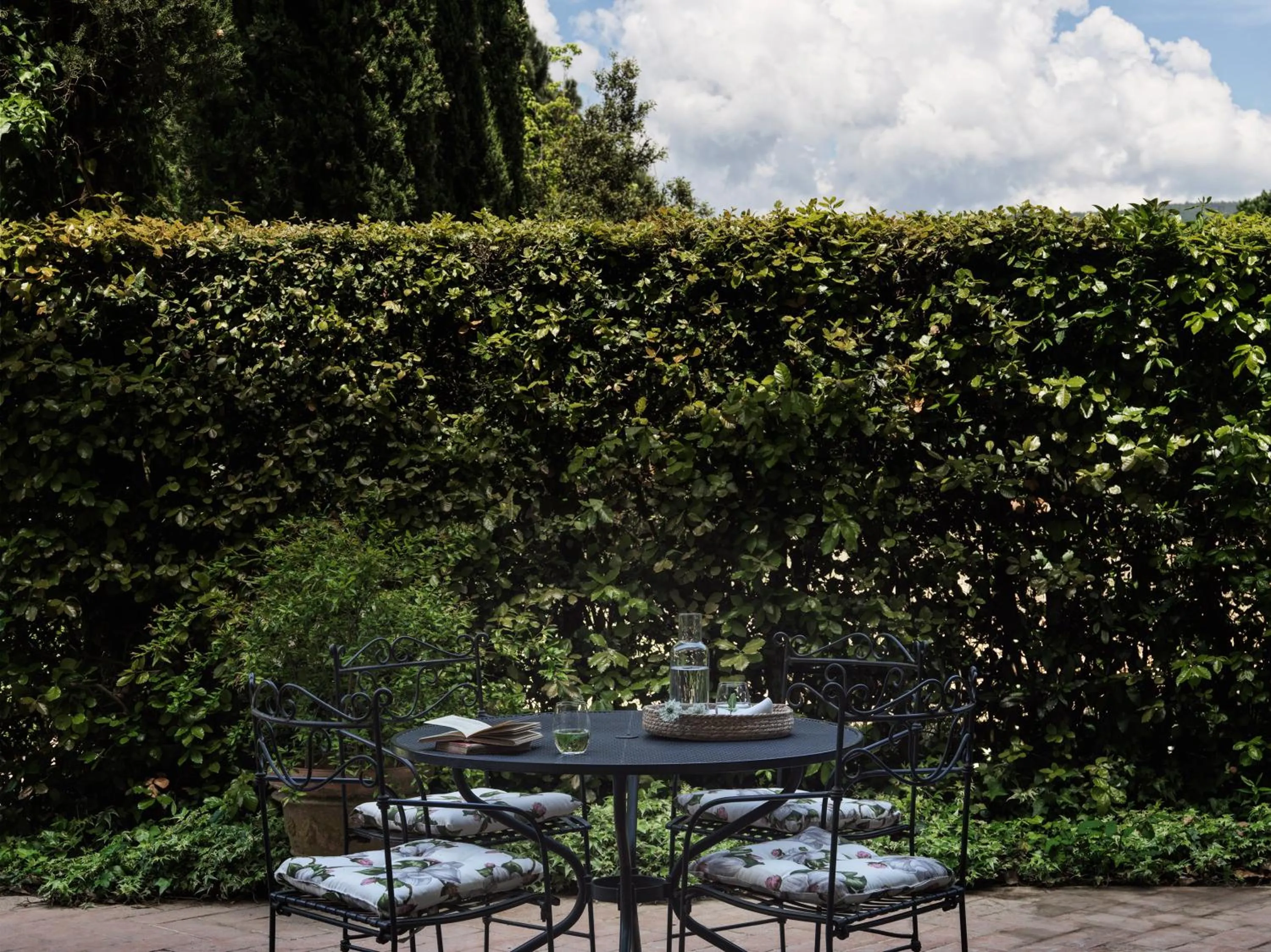 Patio in Villa di Piazzano - Small Luxury Hotels of the World