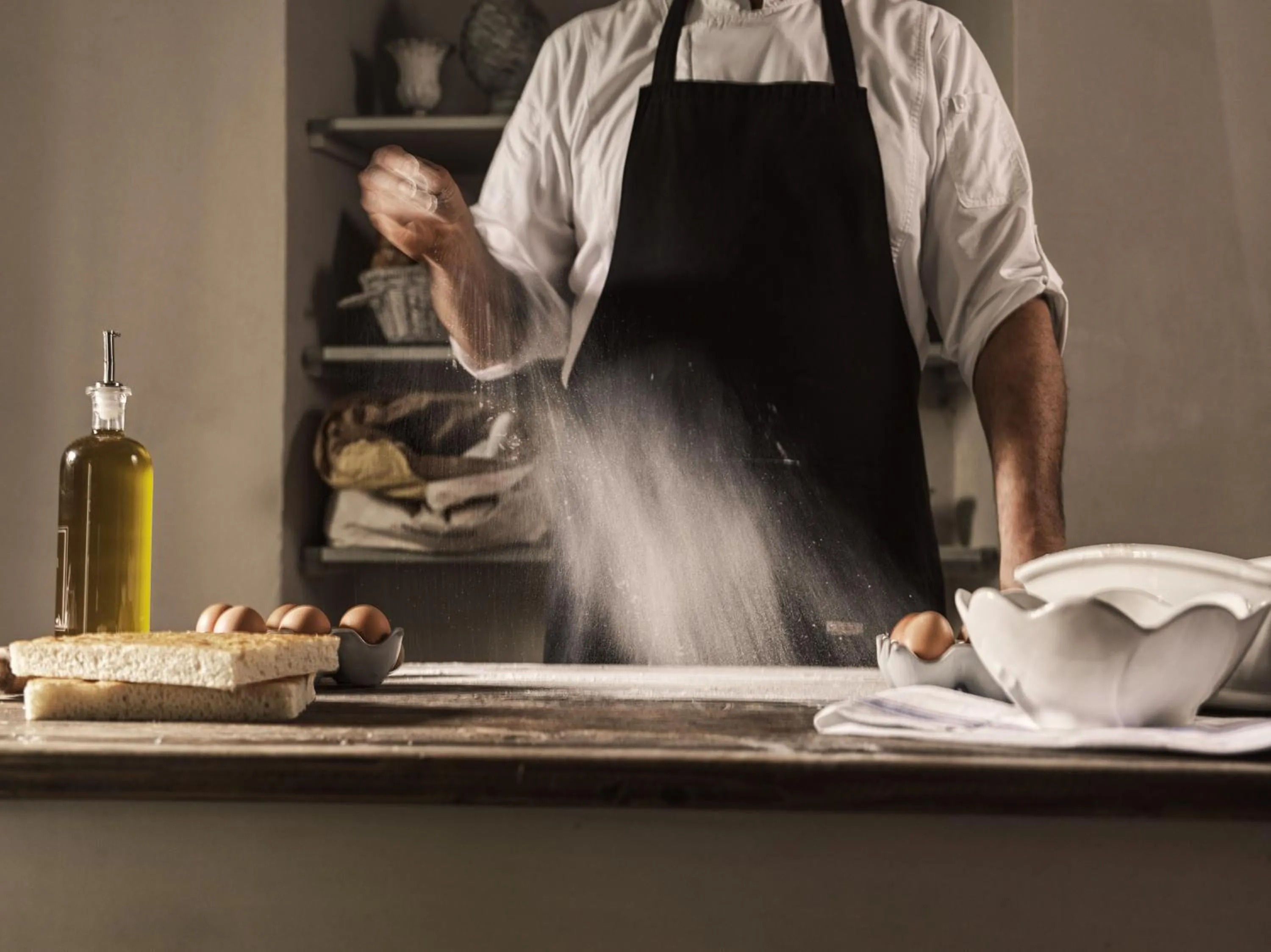 Kitchen or kitchenette in Villa di Piazzano - Small Luxury Hotels of the World