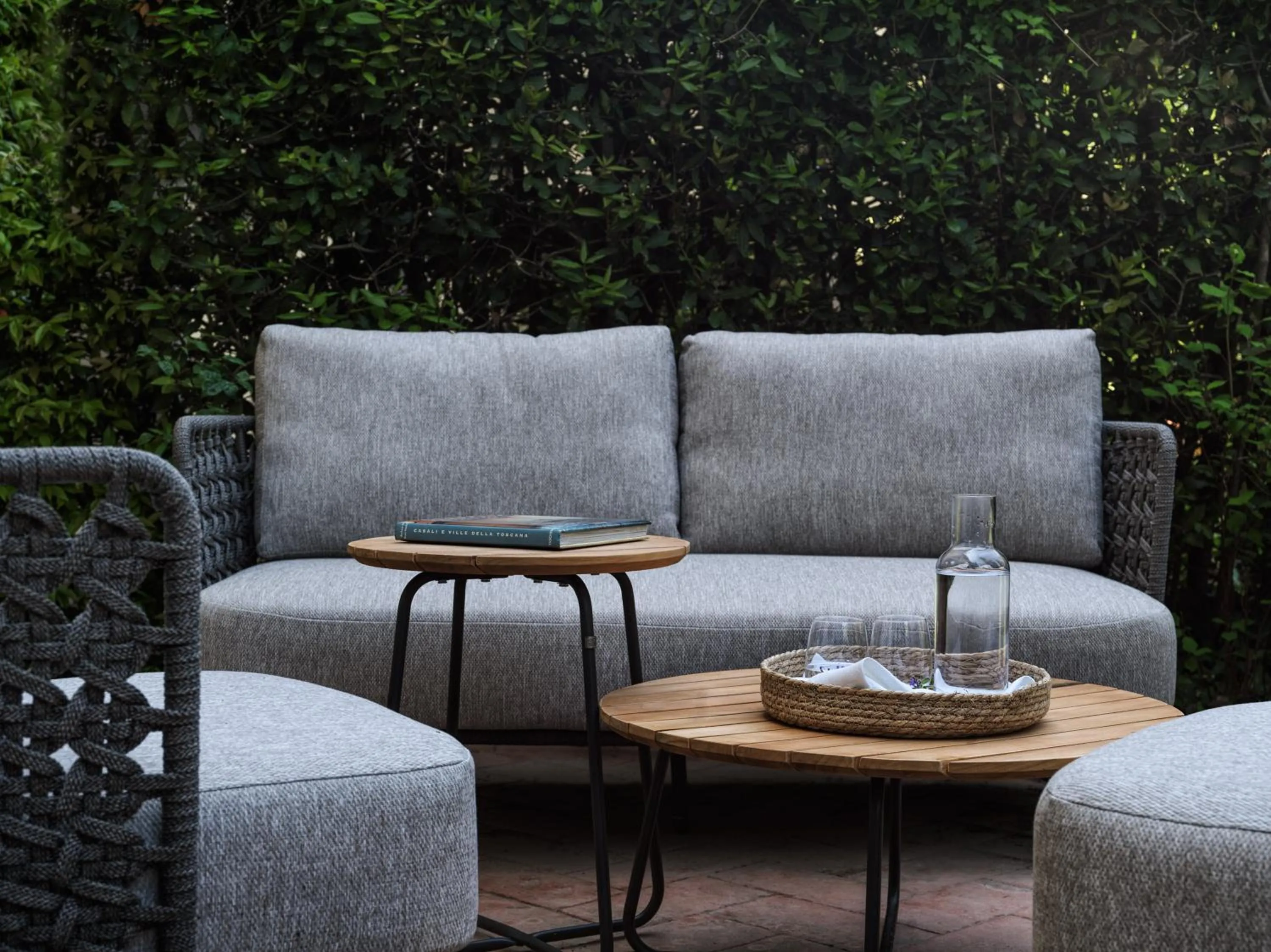 Patio in Villa di Piazzano - Small Luxury Hotels of the World