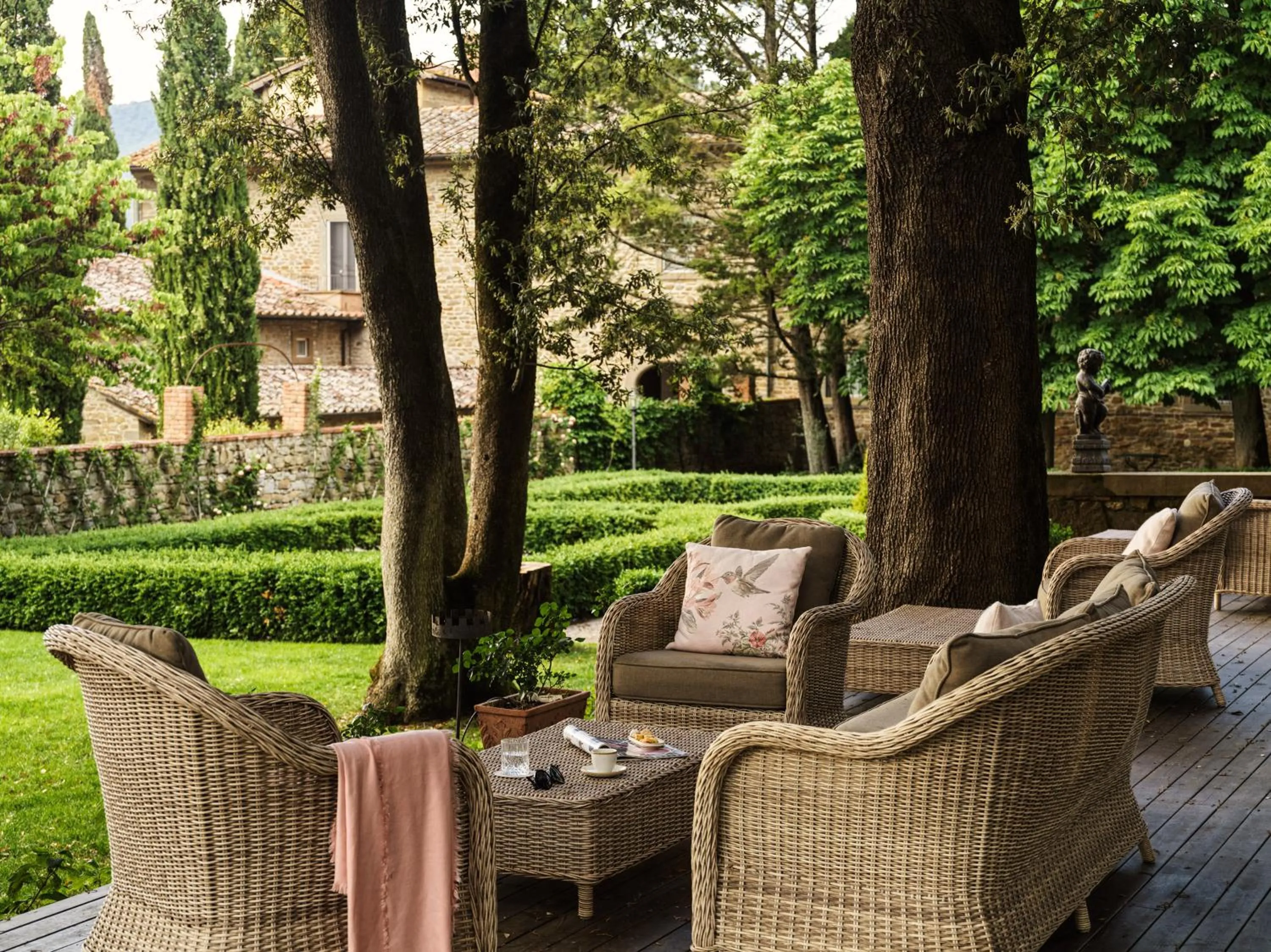 Garden in Villa di Piazzano - Small Luxury Hotels of the World