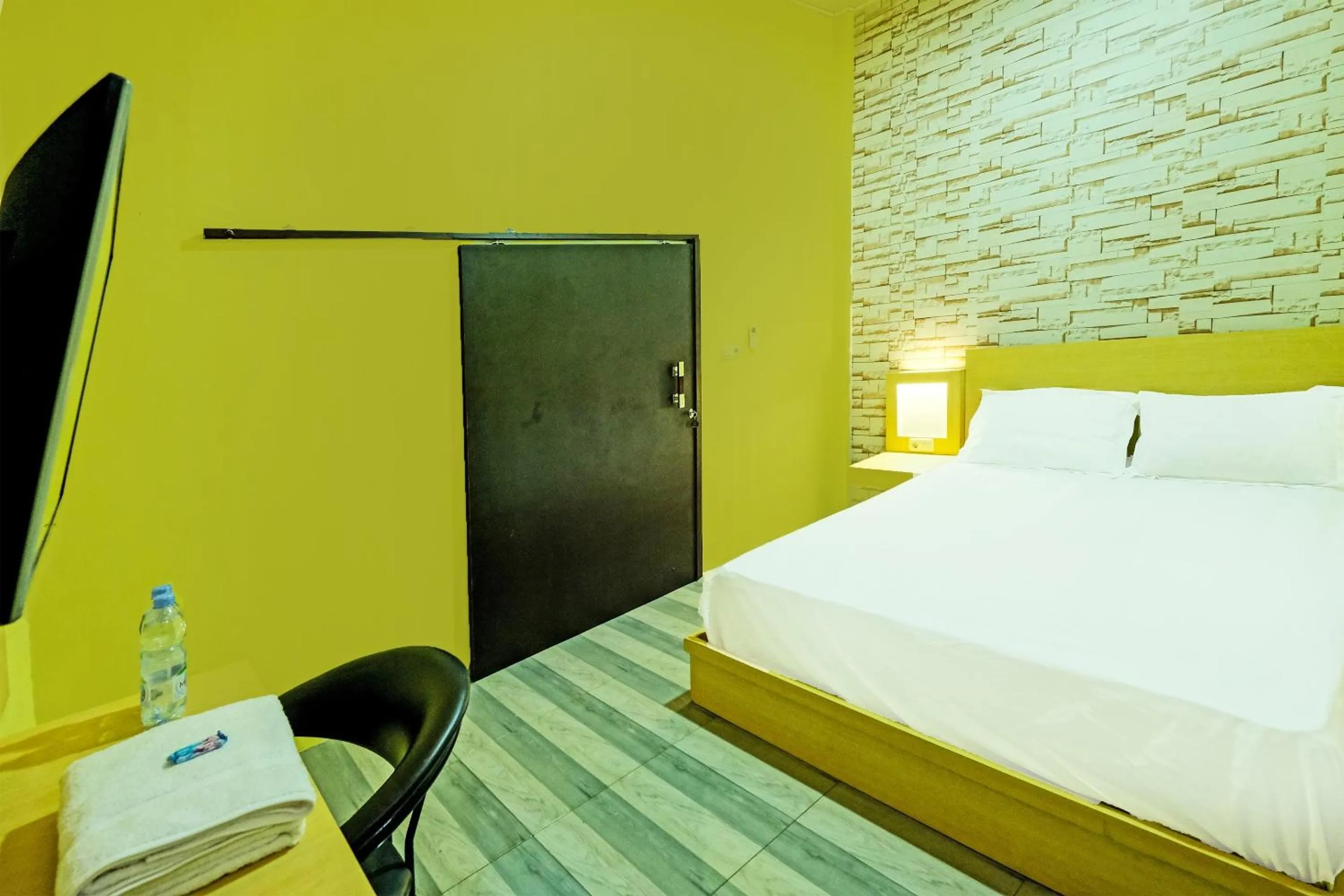 Bedroom in Hotel O Callista Homestay Near RSUD Prof. Dr. H. M. Anwar Makkatutu