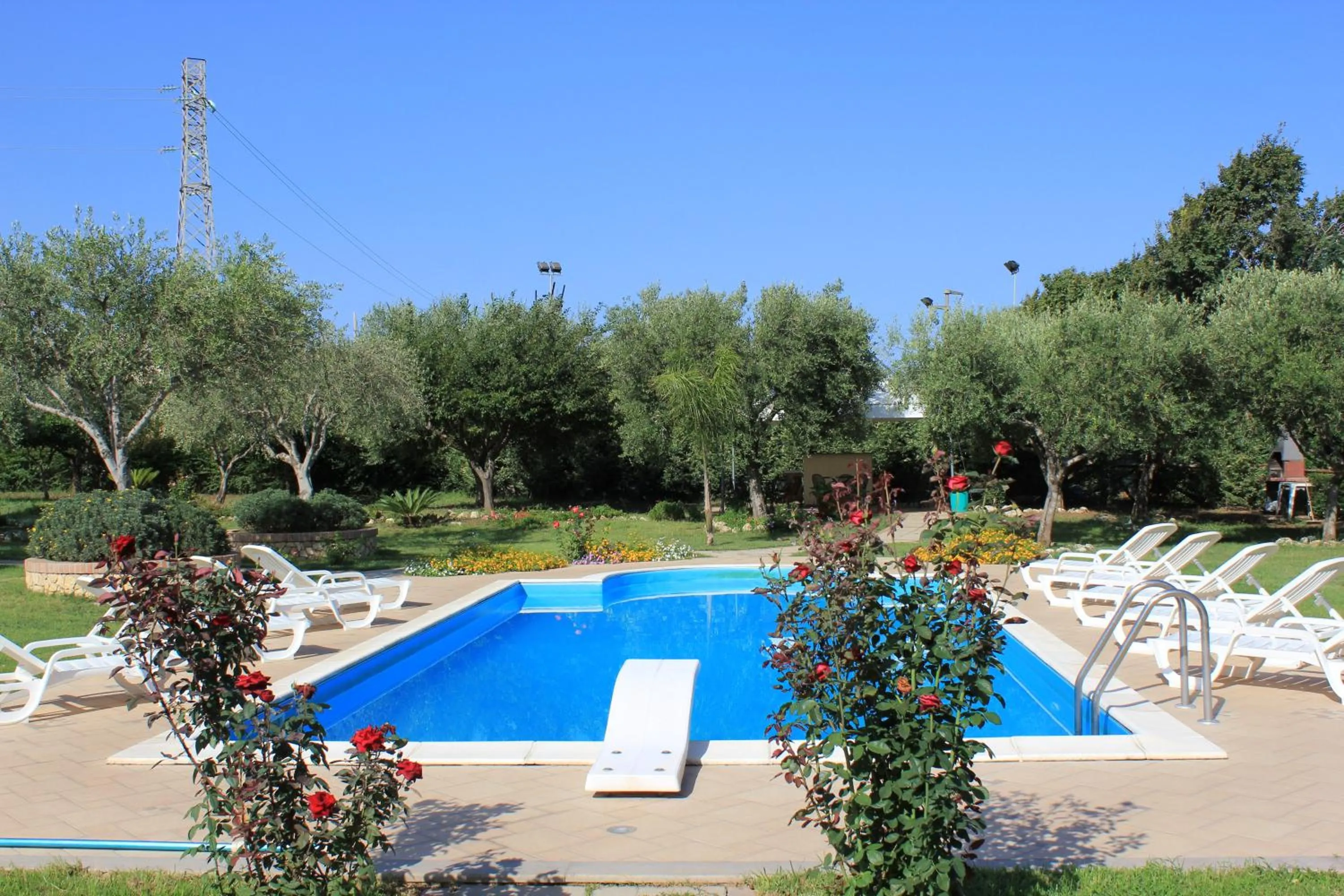 Swimming pool in Villa Garden