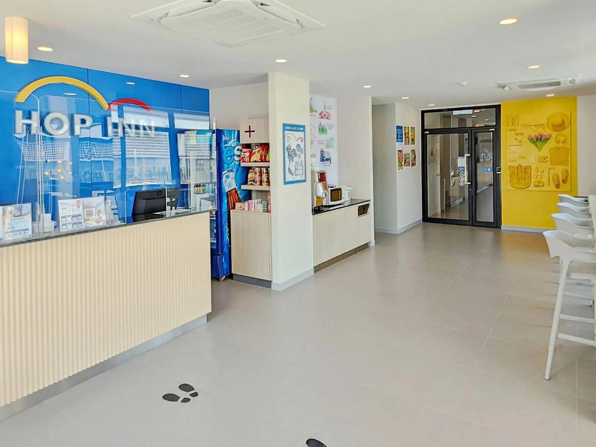 Lobby or reception in HOP INN Chaiyaphum
