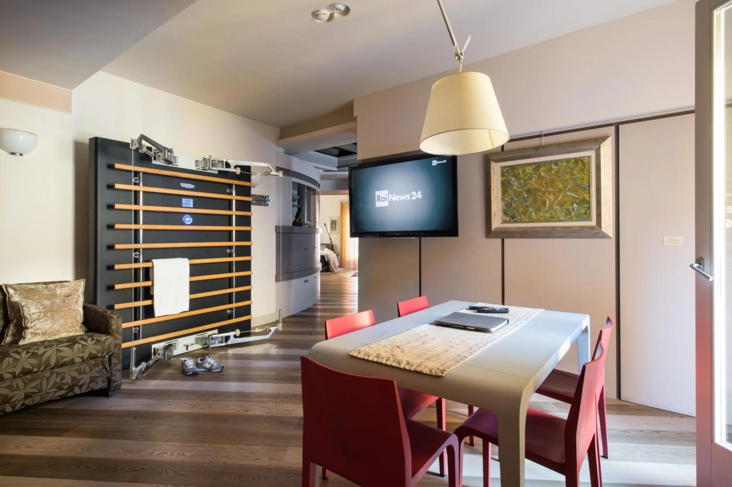 Living room in Art Hotel Orologio