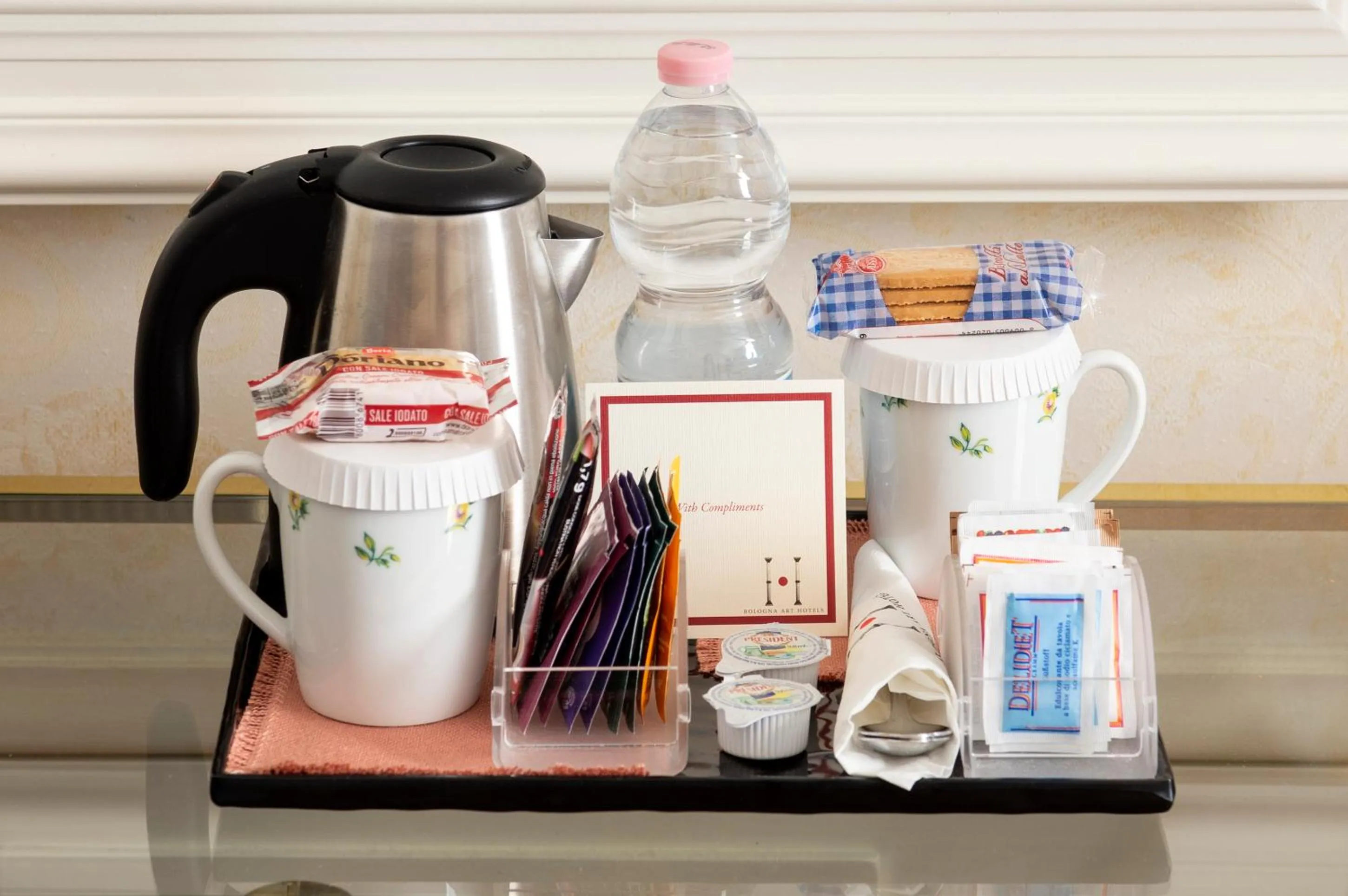 Food and drinks in Art Hotel Orologio