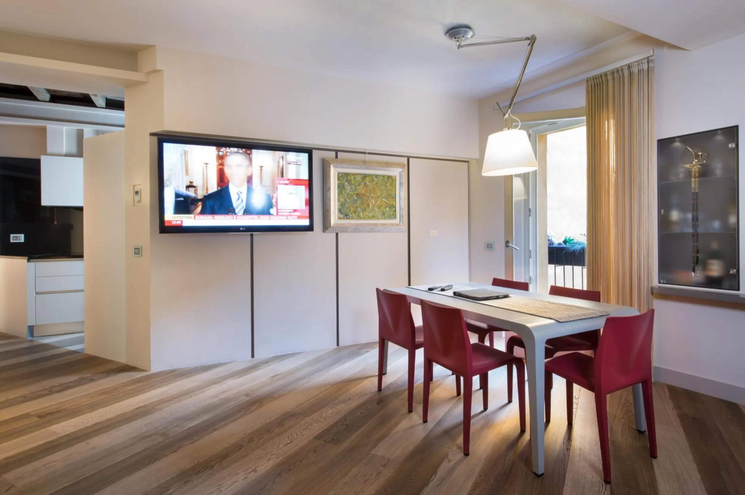 Living room in Art Hotel Orologio