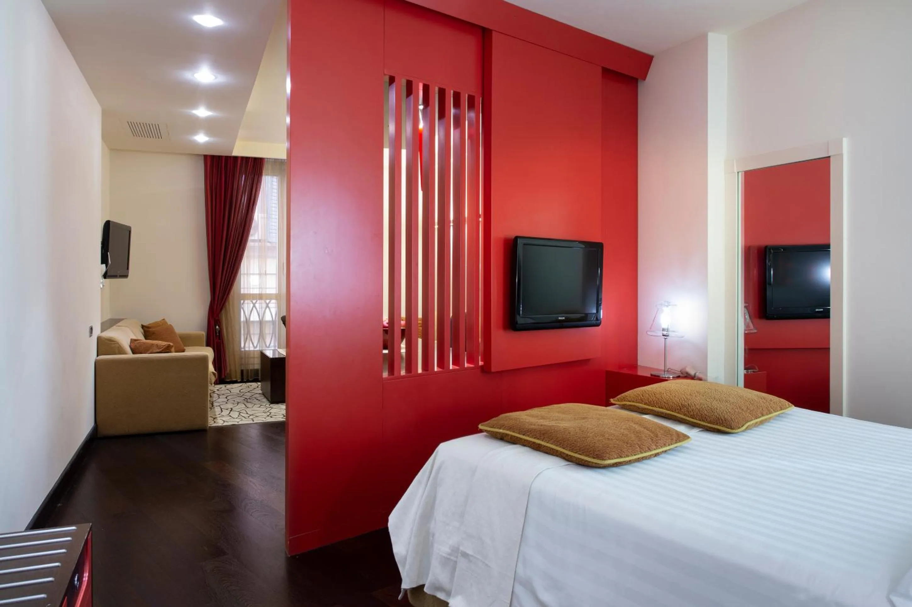 Photo of the whole room, Bed in Art Hotel Orologio