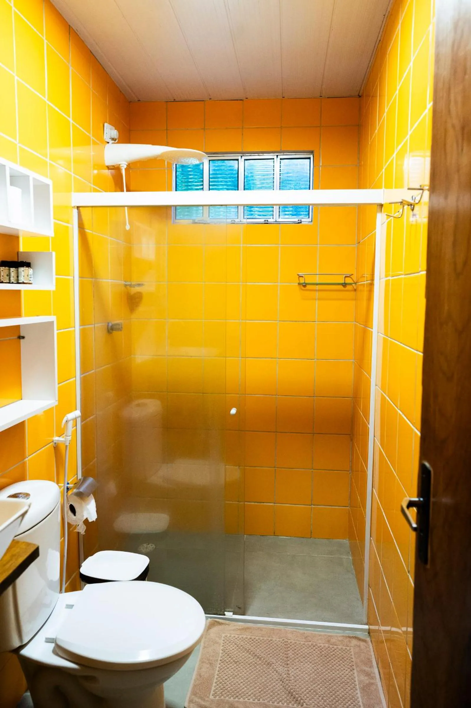 Shower in Pousada Estrela Cordel