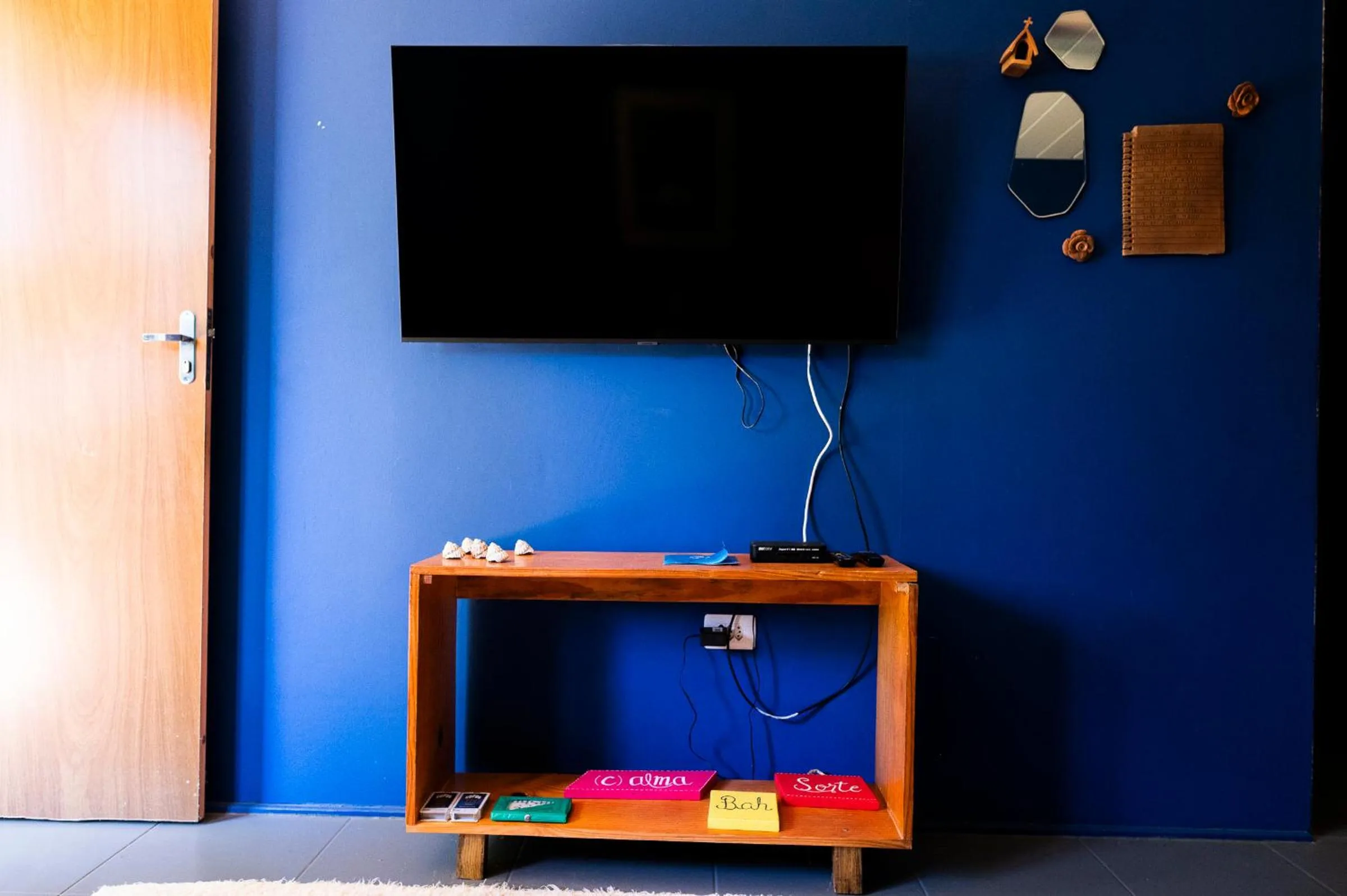 TV and multimedia in Pousada Estrela Cordel