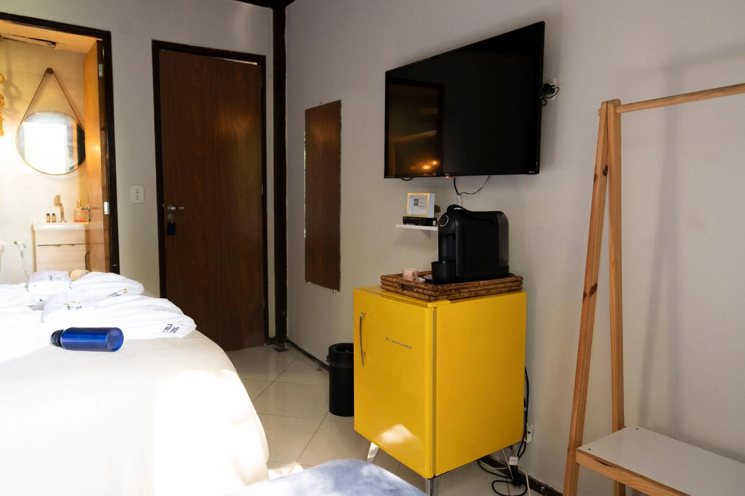 Bed in Pousada Estrela Cordel