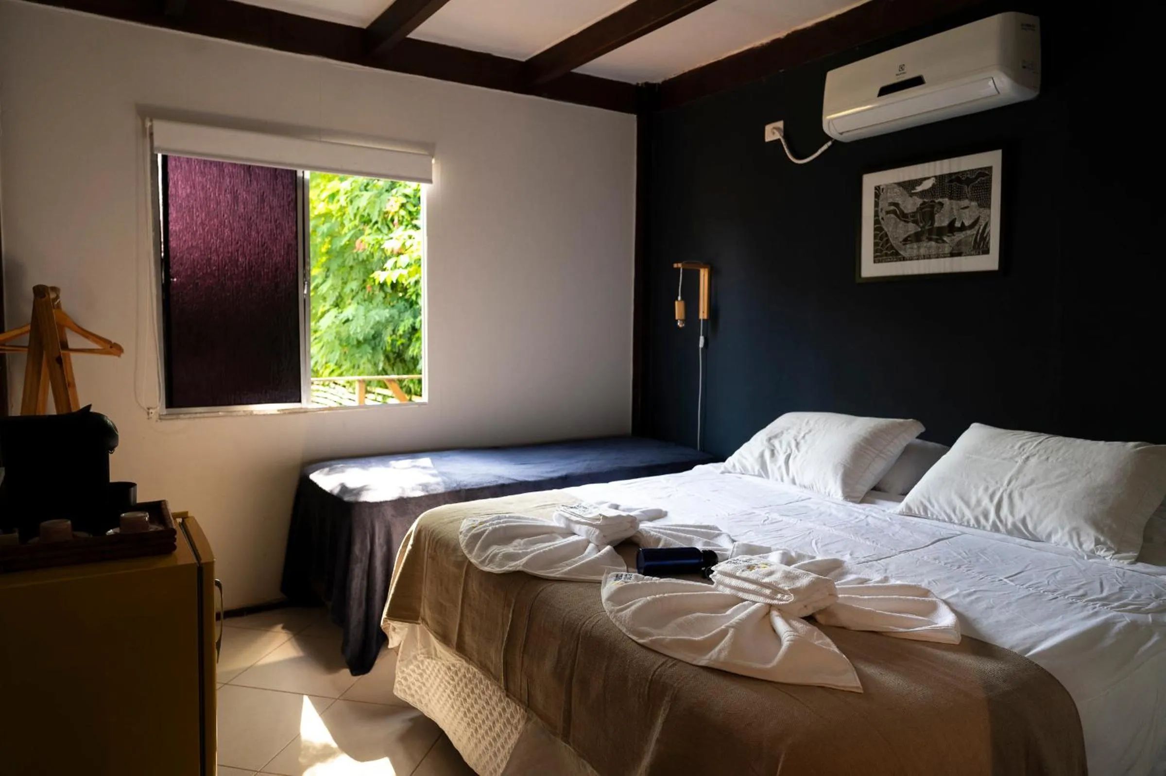 Bed in Pousada Estrela Cordel