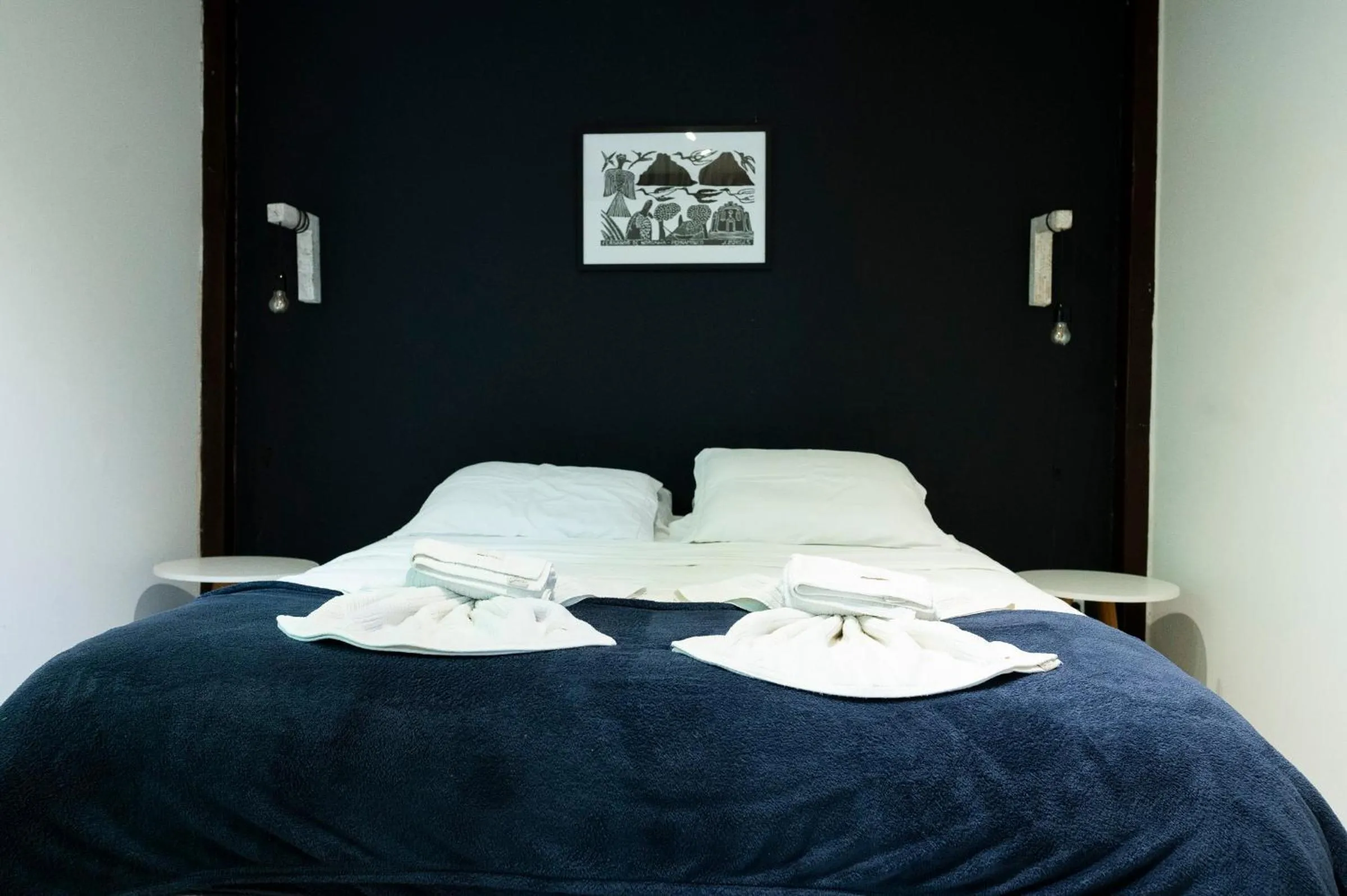 Bed in Pousada Estrela Cordel