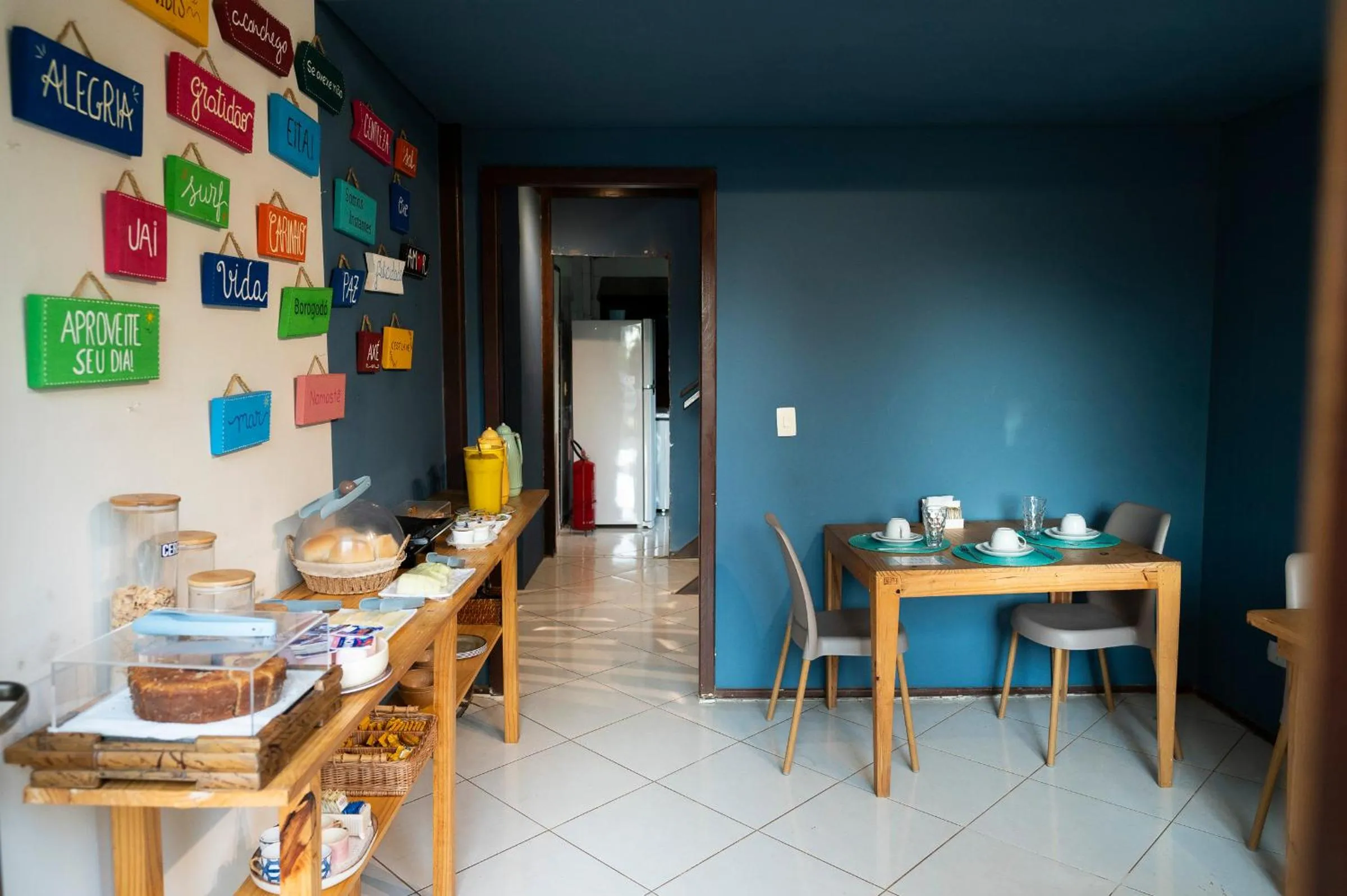 Food and drinks in Pousada Estrela Cordel