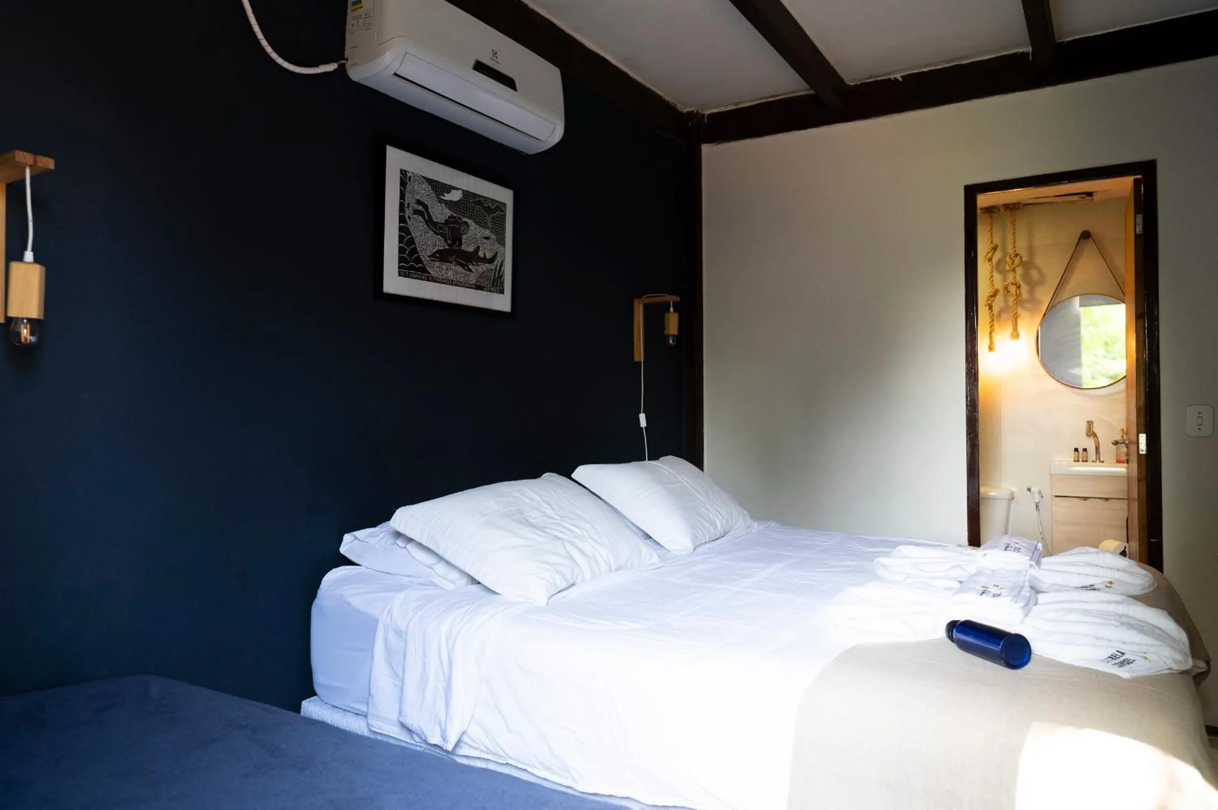 Bed in Pousada Estrela Cordel