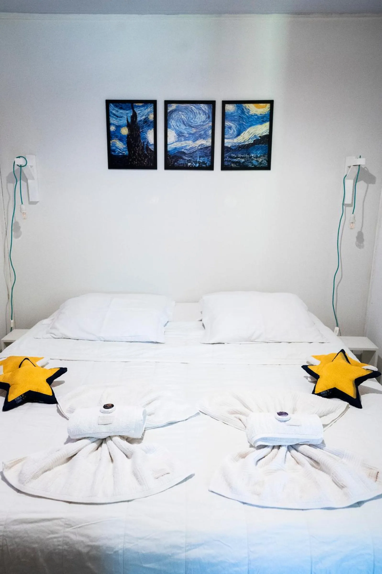 Bed in Pousada Estrela Cordel