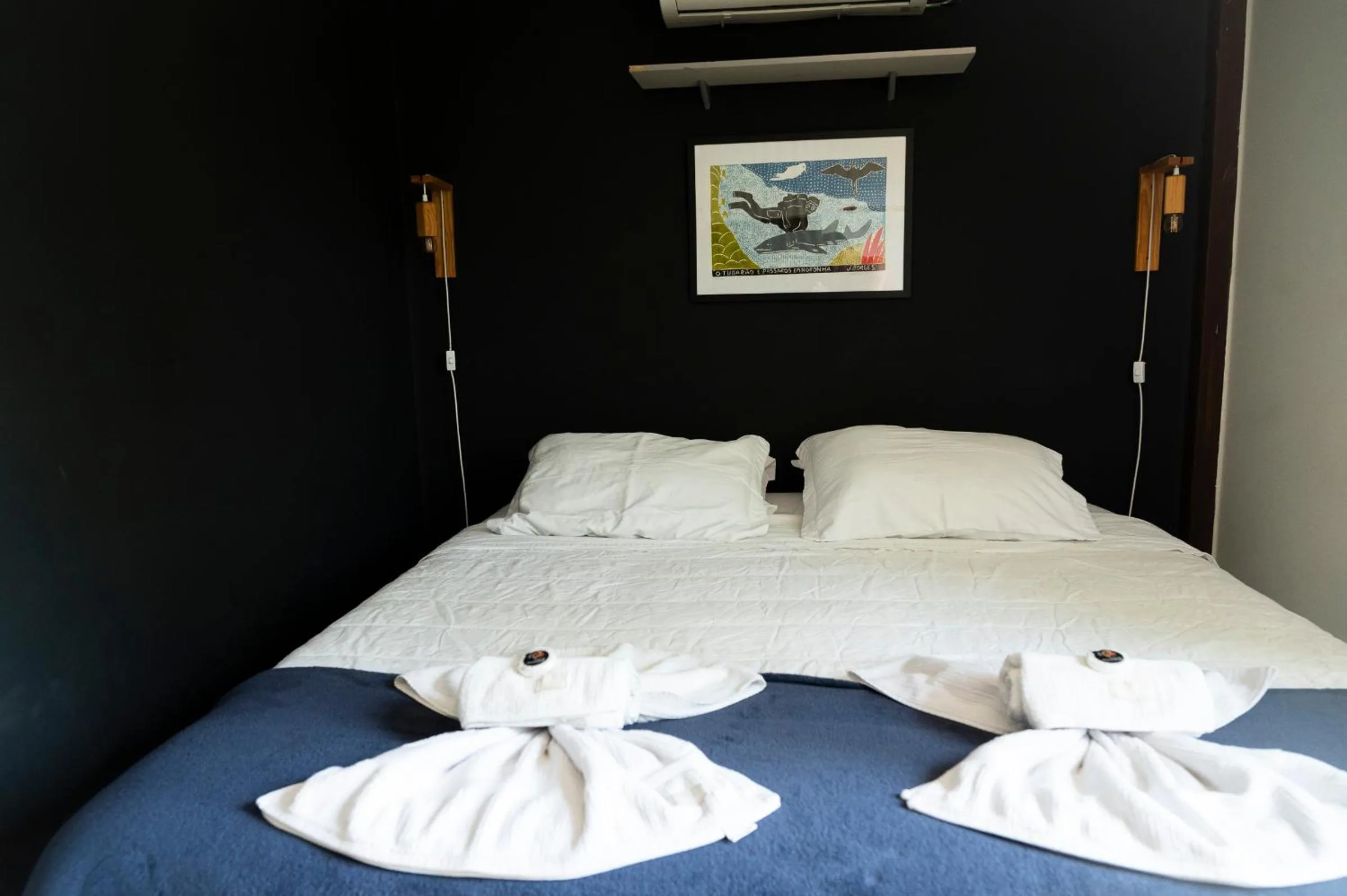 Bed in Pousada Estrela Cordel