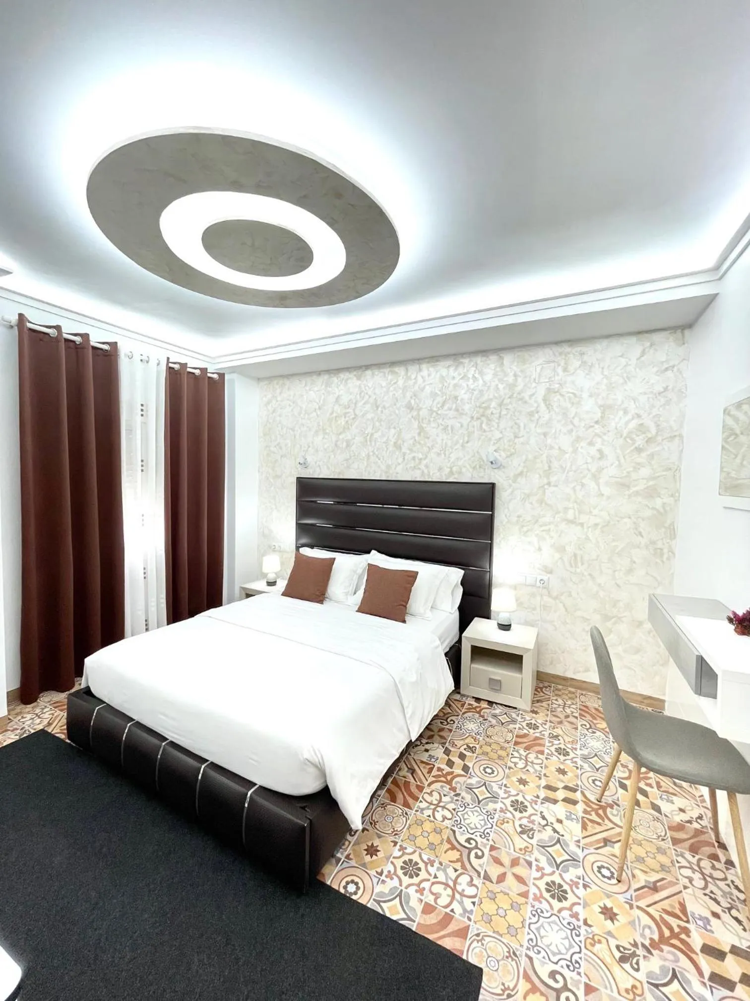 Bed in Galeon Boutique Hotel