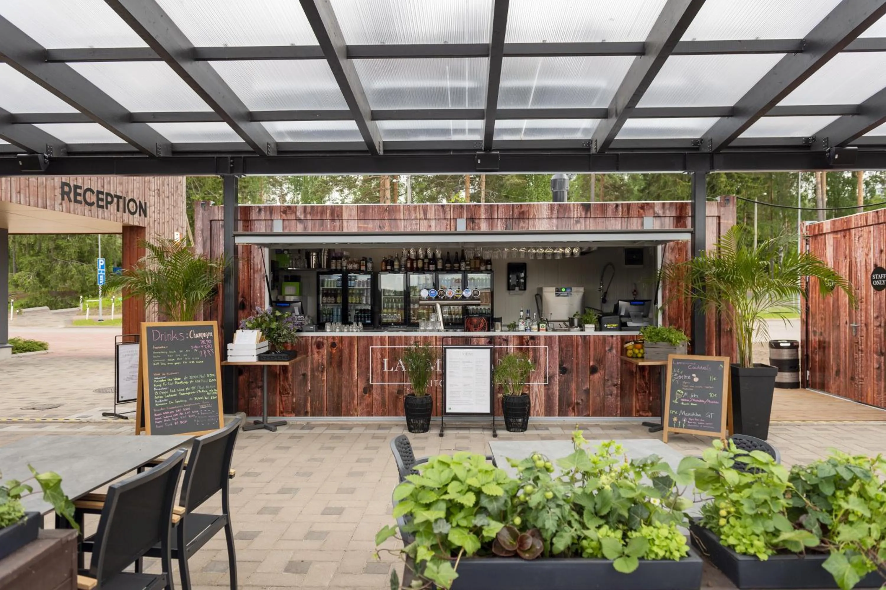 Patio in Break Sokos Hotel Tykkimäki Resort
