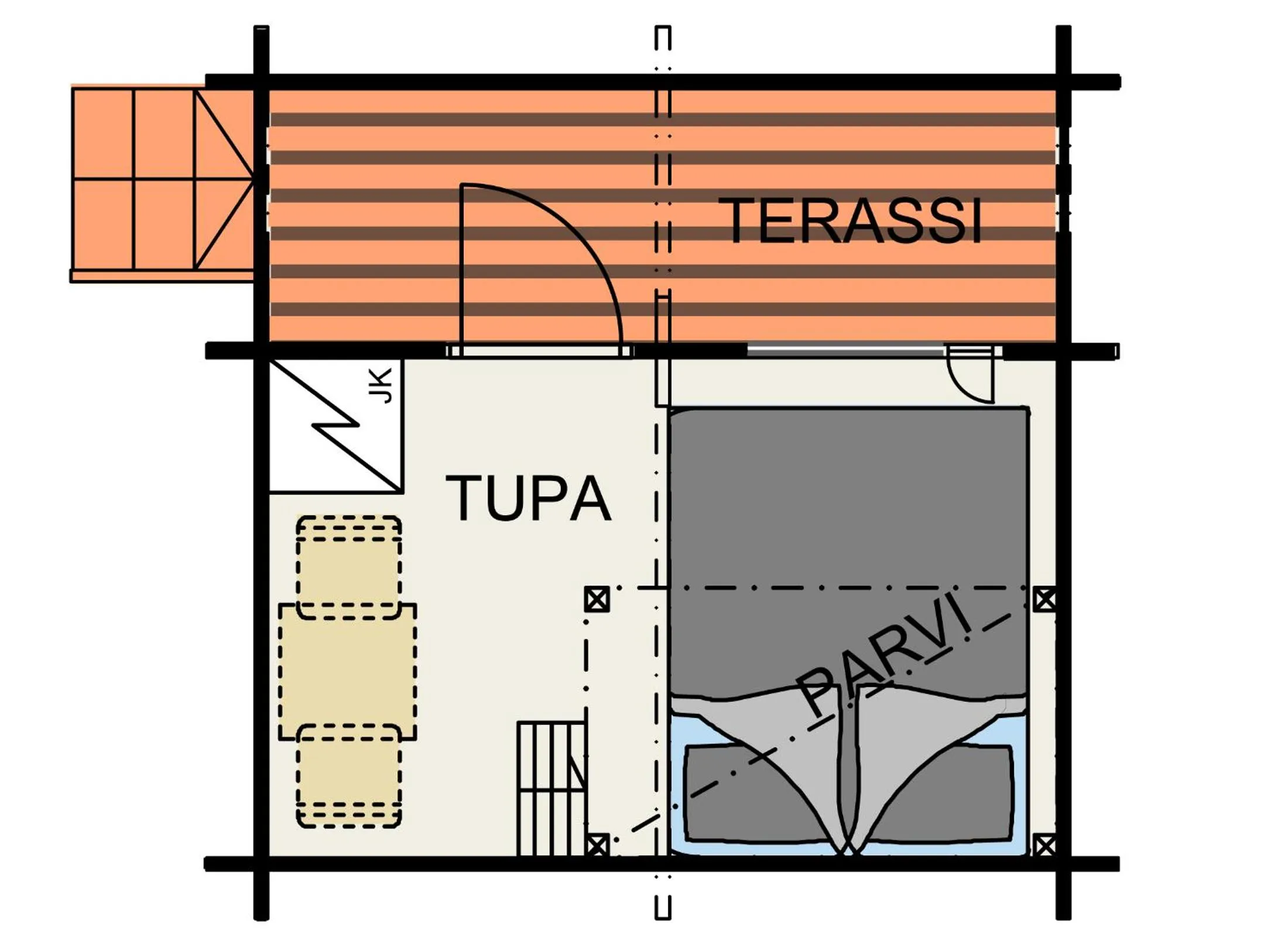 Floor plan in Break Sokos Hotel Tykkimäki Resort
