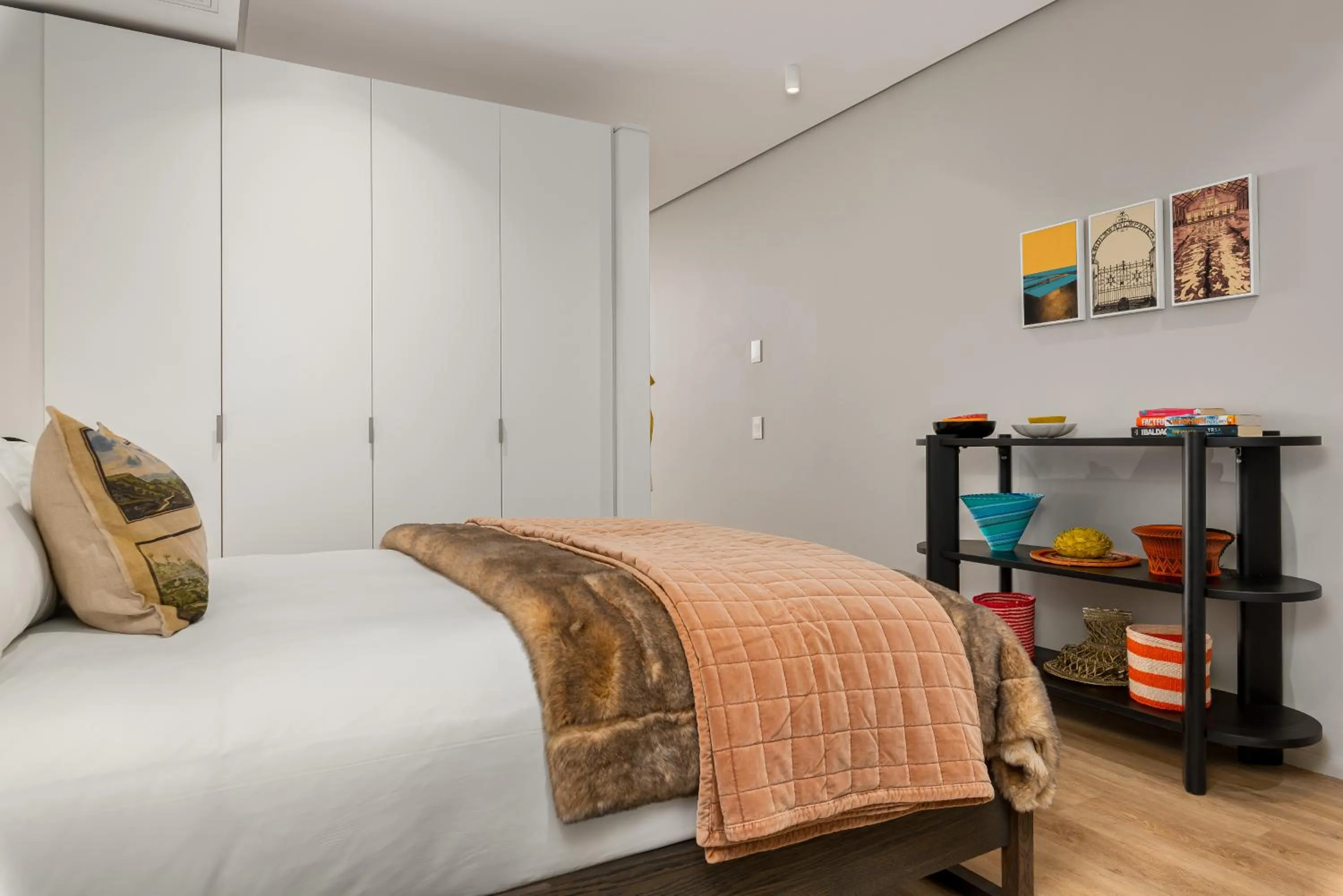 Bed in 117 on Strand Luxury Apartments
