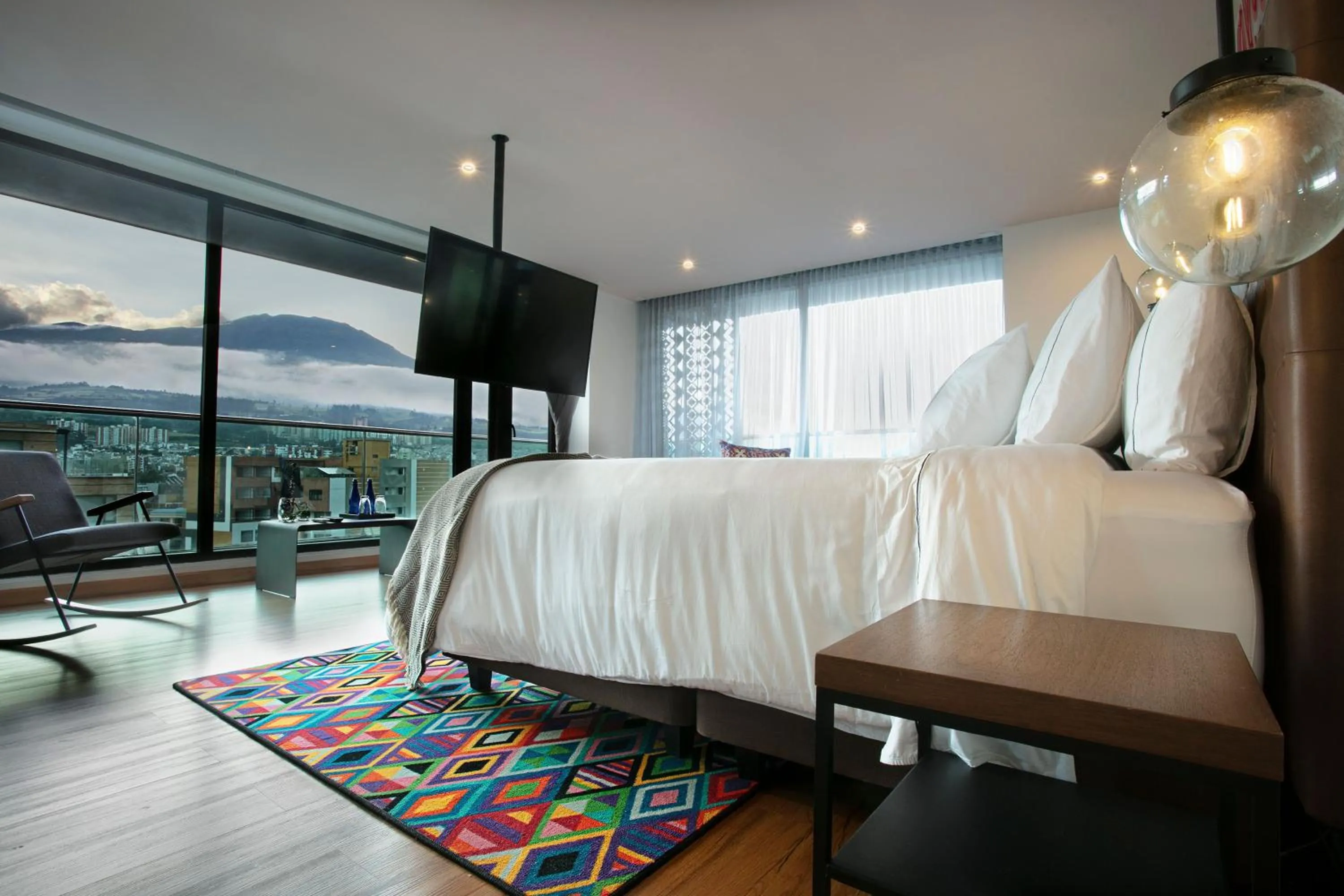 City view, Bed in Hotel V1501