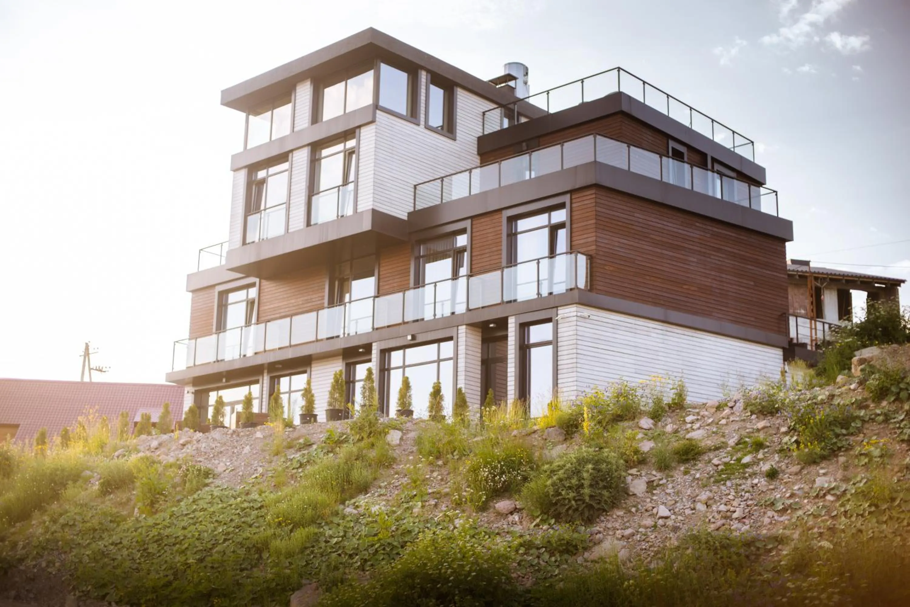 Property building in Ati Ambavi Botique Hotel Gudauri