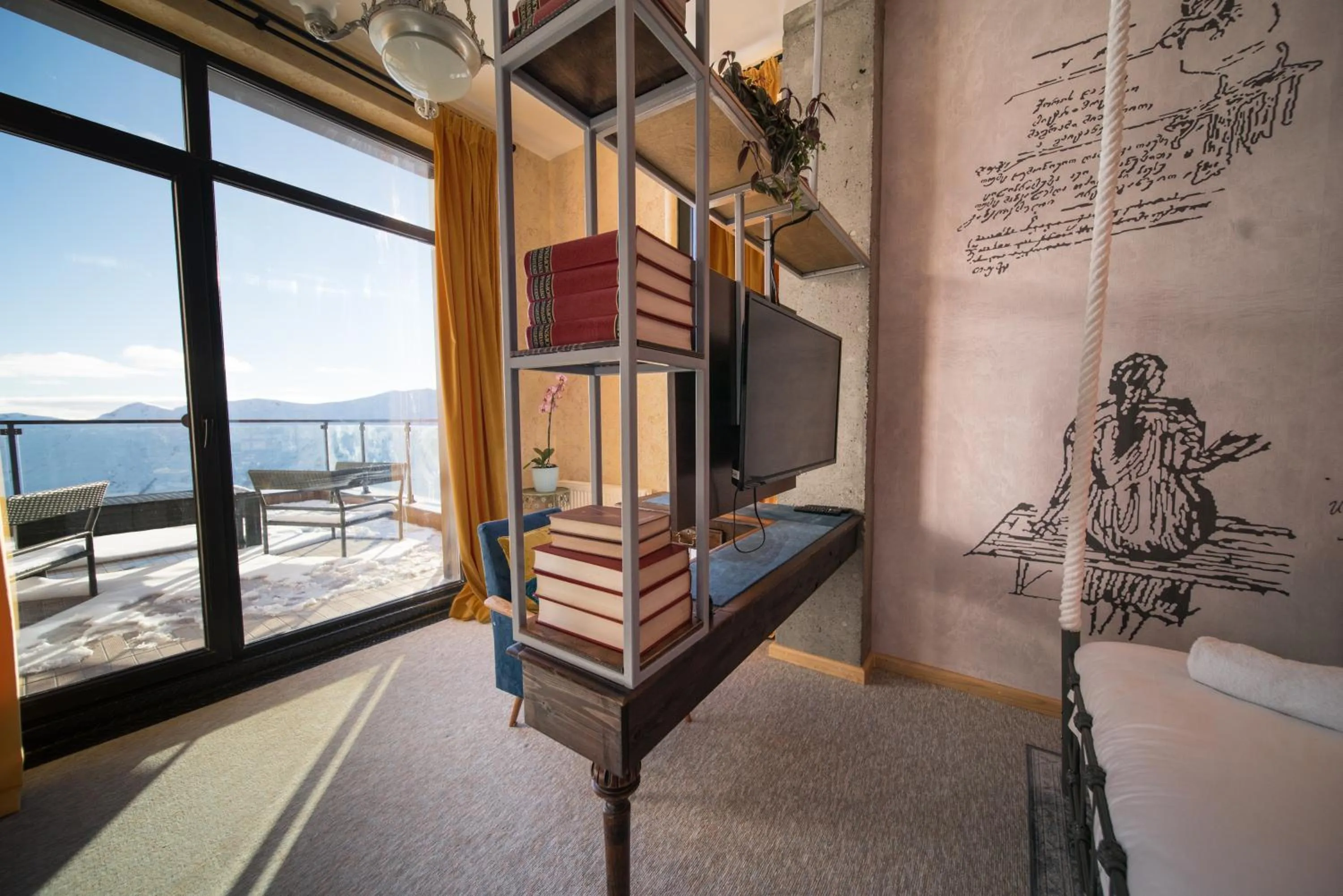 Natural landscape in Ati Ambavi Botique Hotel Gudauri