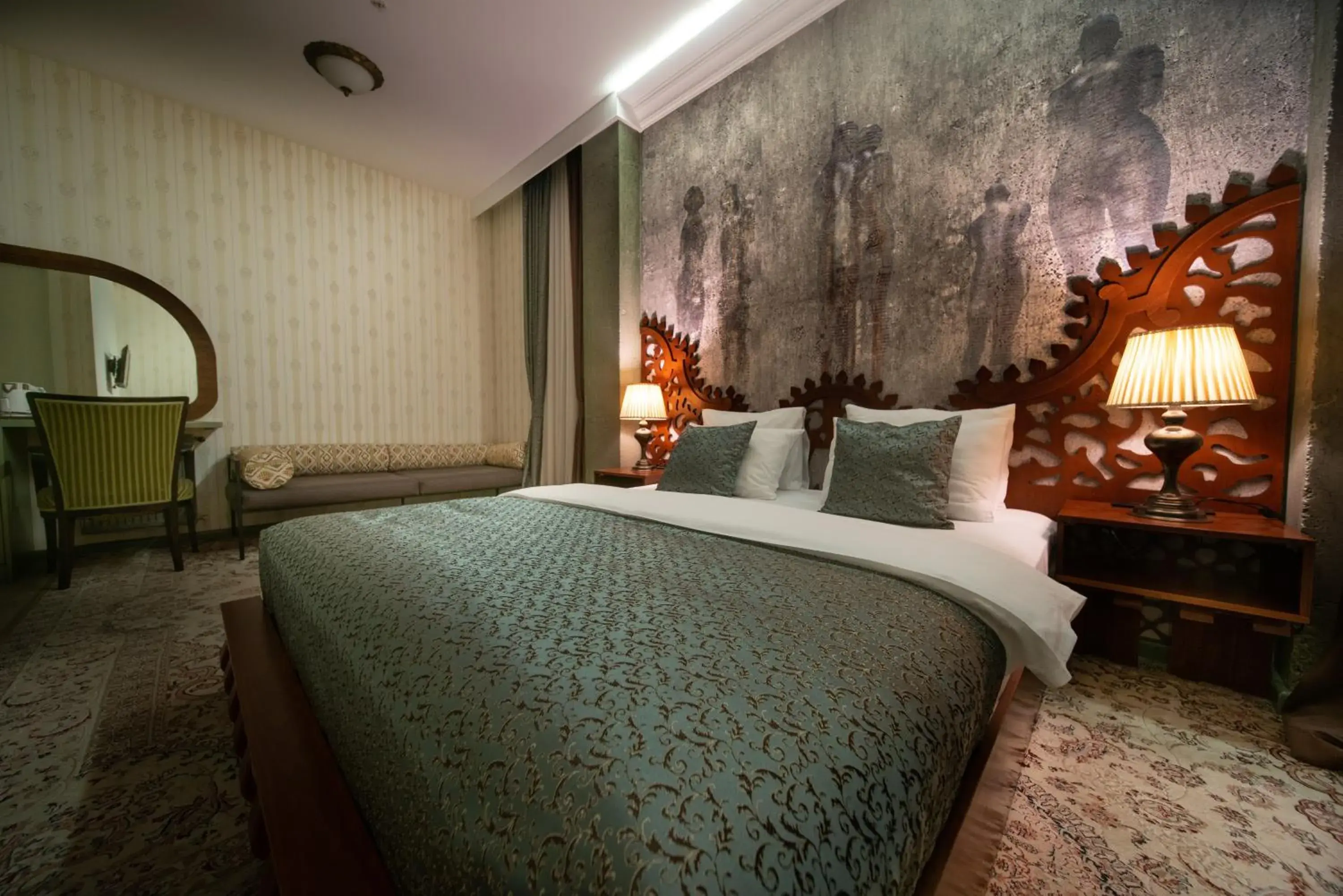 Deluxe Double Room (2 Adults + 1 Child) - single occupancy in Ati Ambavi Botique Hotel Gudauri Deluxe Double Room (2 Adults + 1 Child) - single occupancy in Ati Ambavi Botique Hotel Gudauri