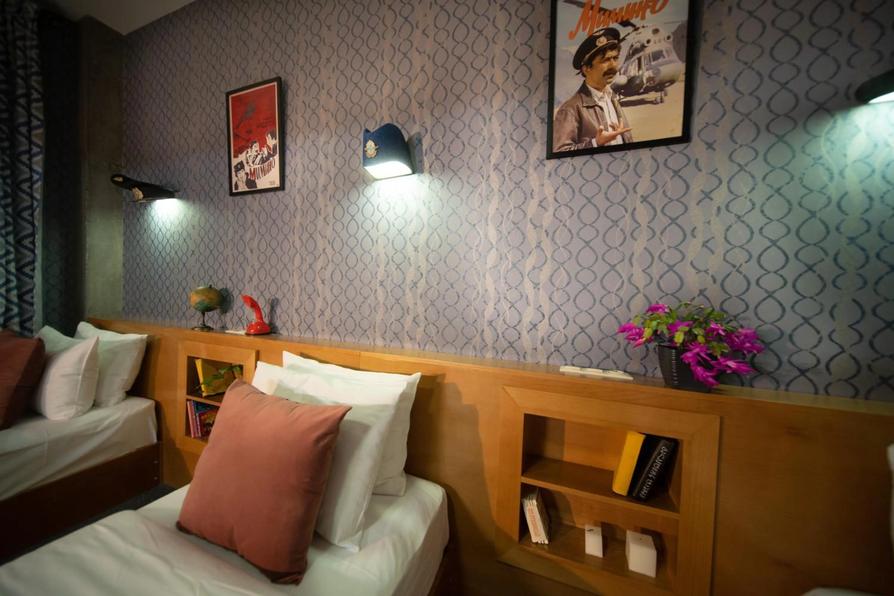 Decorative detail, Bed in Ati Ambavi Botique Hotel Gudauri