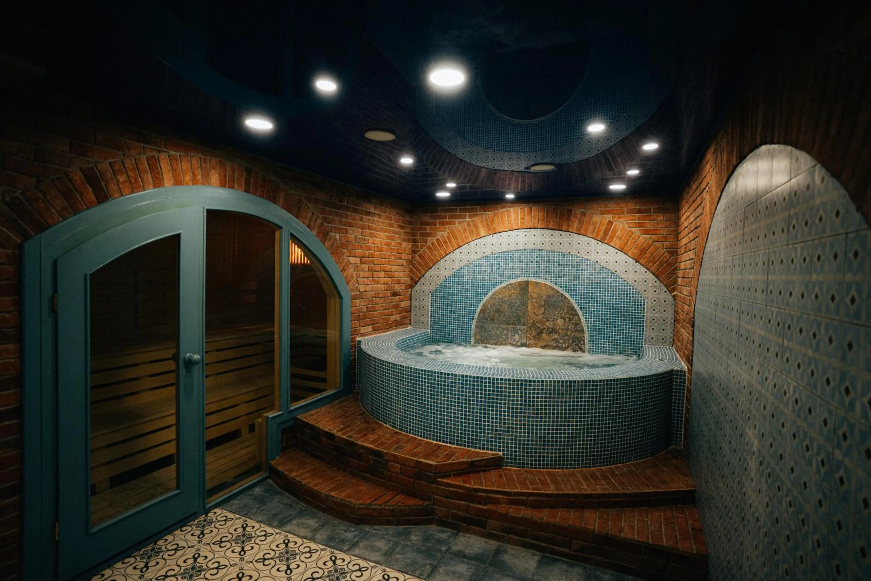 Hot Tub in Ati Ambavi Botique Hotel Gudauri