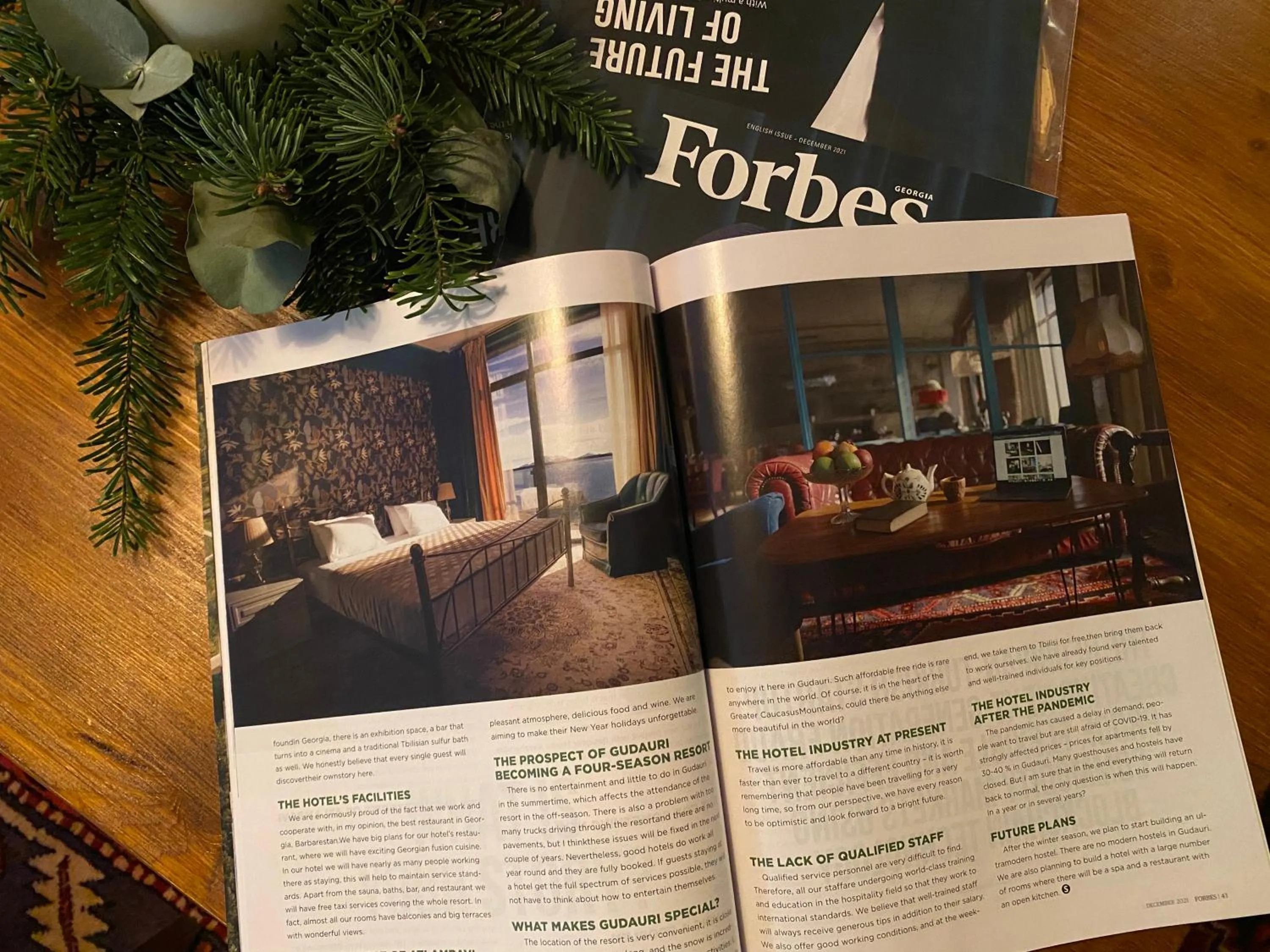 Certificate/Award in Ati Ambavi Botique Hotel Gudauri