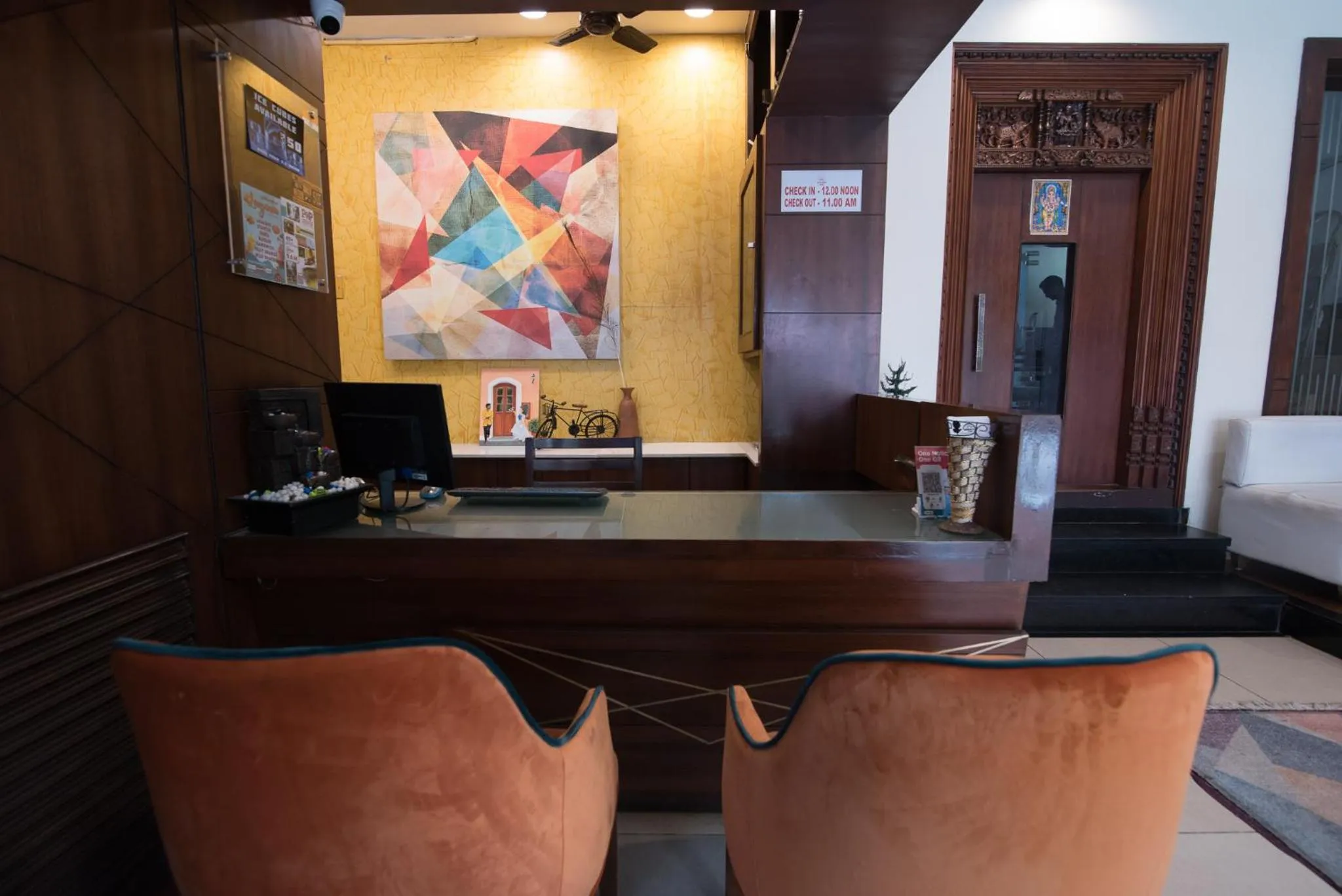 Lobby or reception in Arunik Inn