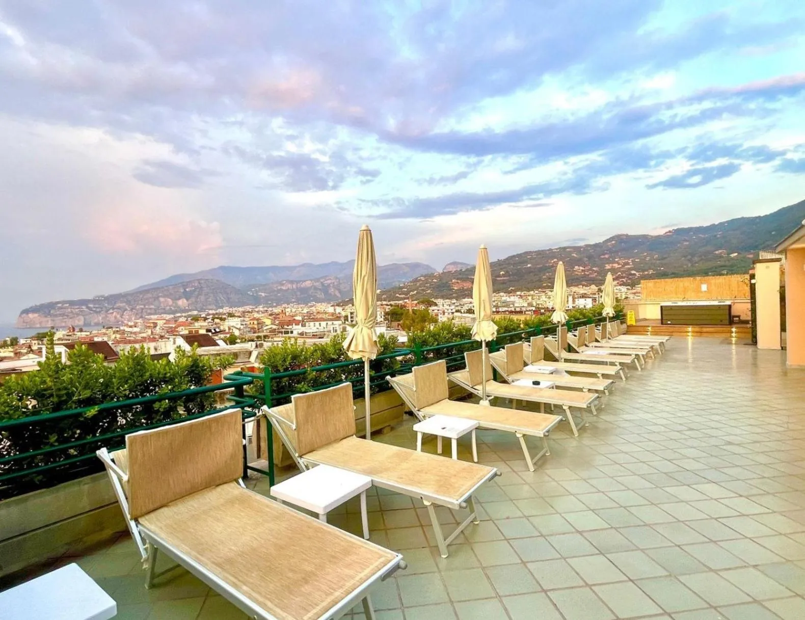 Solarium in Hotel Villa Maria