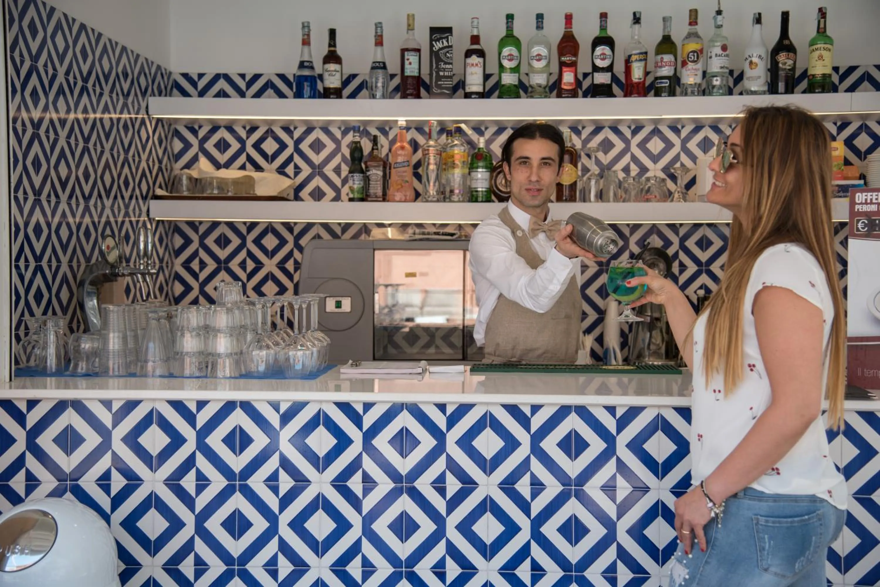 Lounge or bar in Hotel Villa Maria