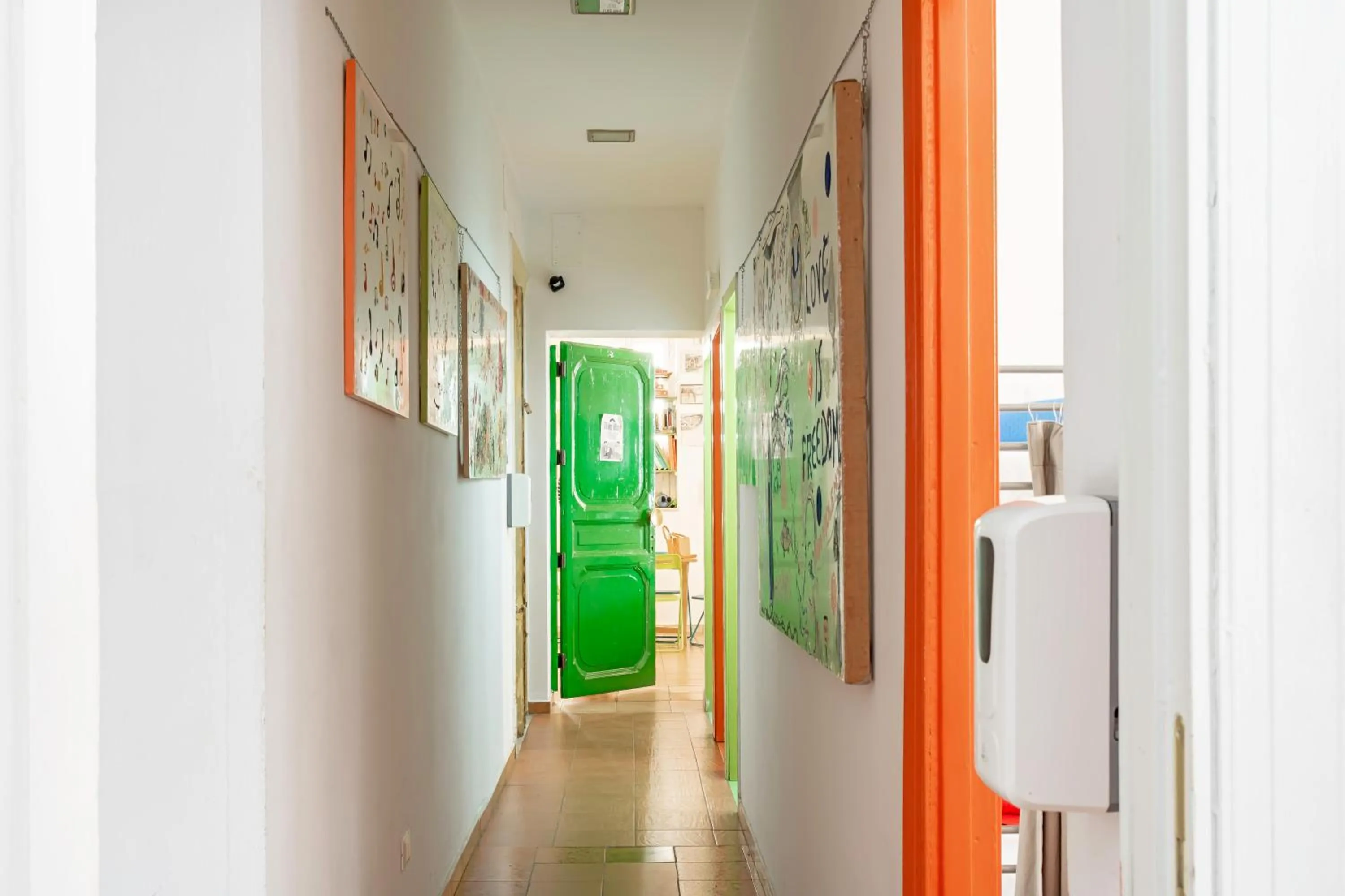 Decorative detail in A Casa di Amici