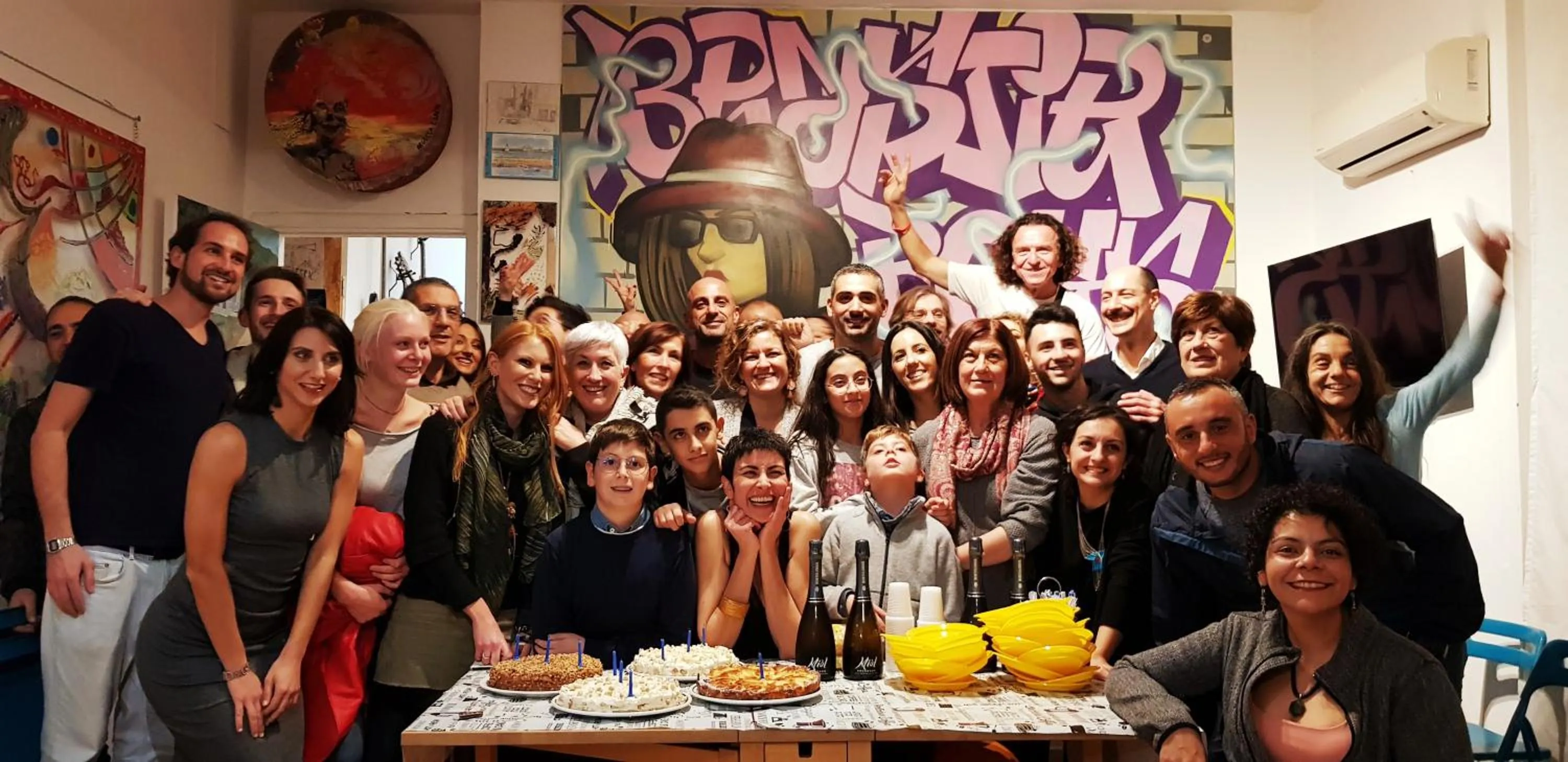 Evening entertainment in A Casa di Amici