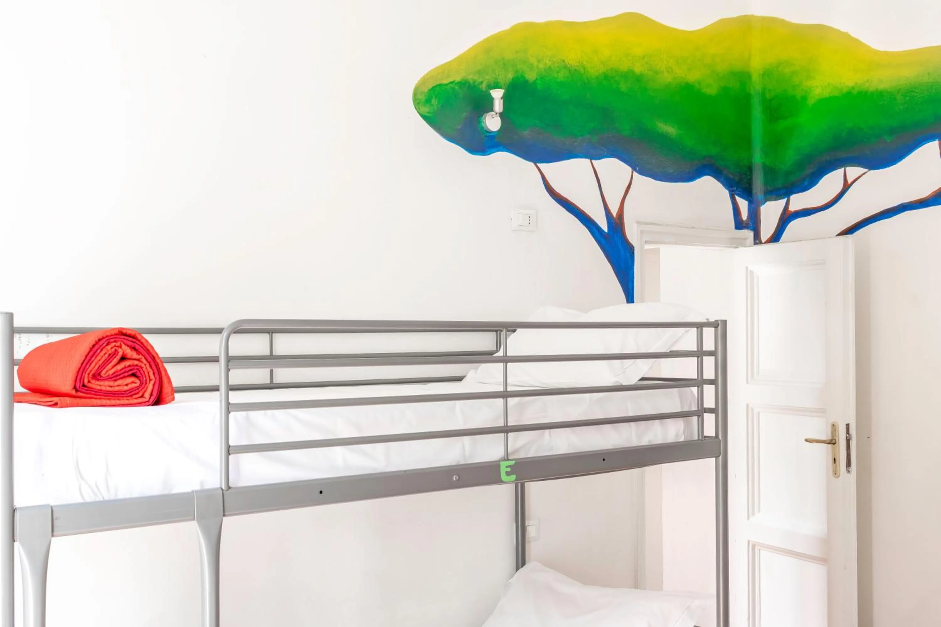 Decorative detail, Bed in A Casa di Amici