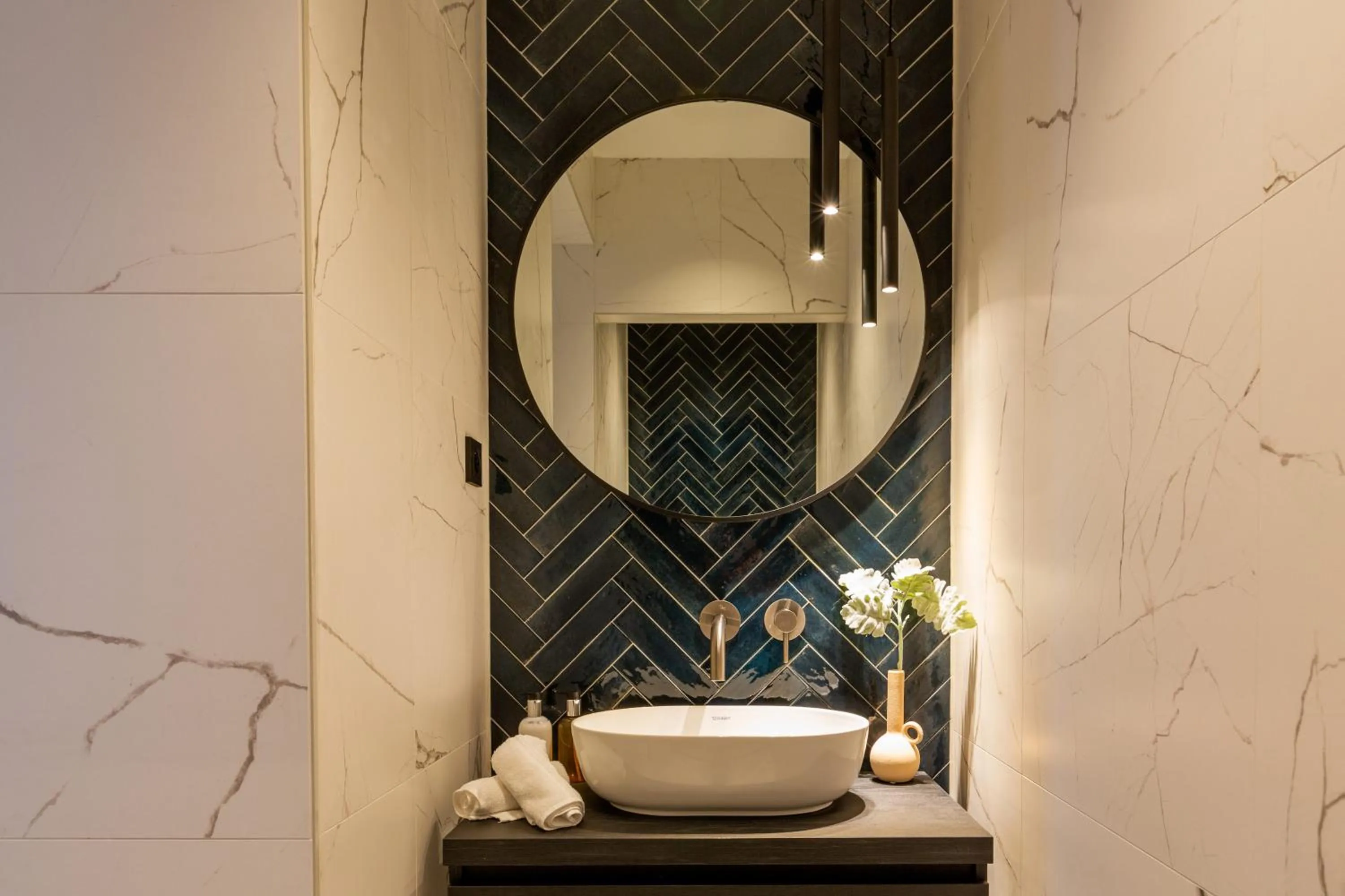 Bathroom in Boutiquehotel Princenjagt