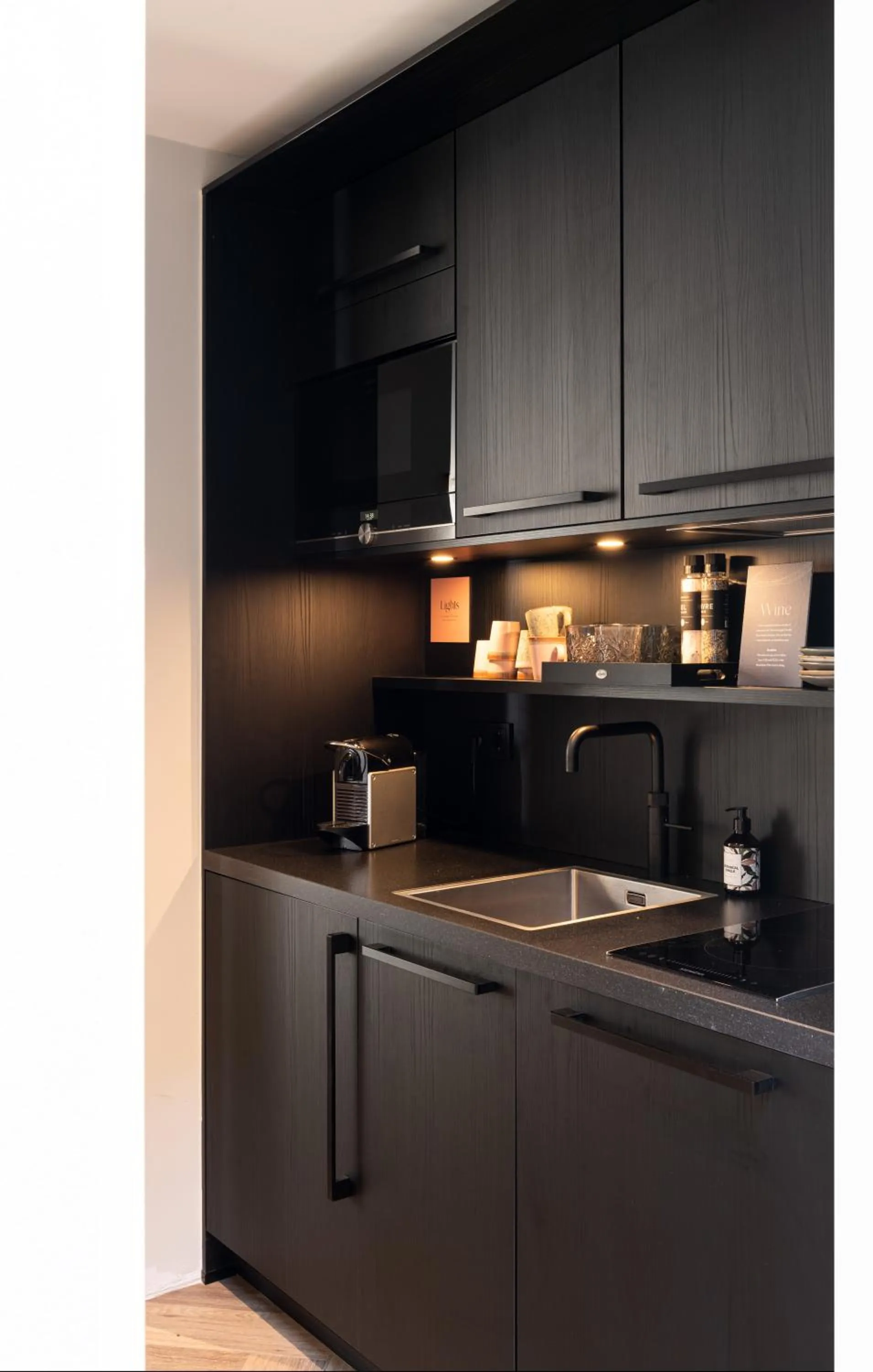 Kitchen or kitchenette in Boutiquehotel Princenjagt