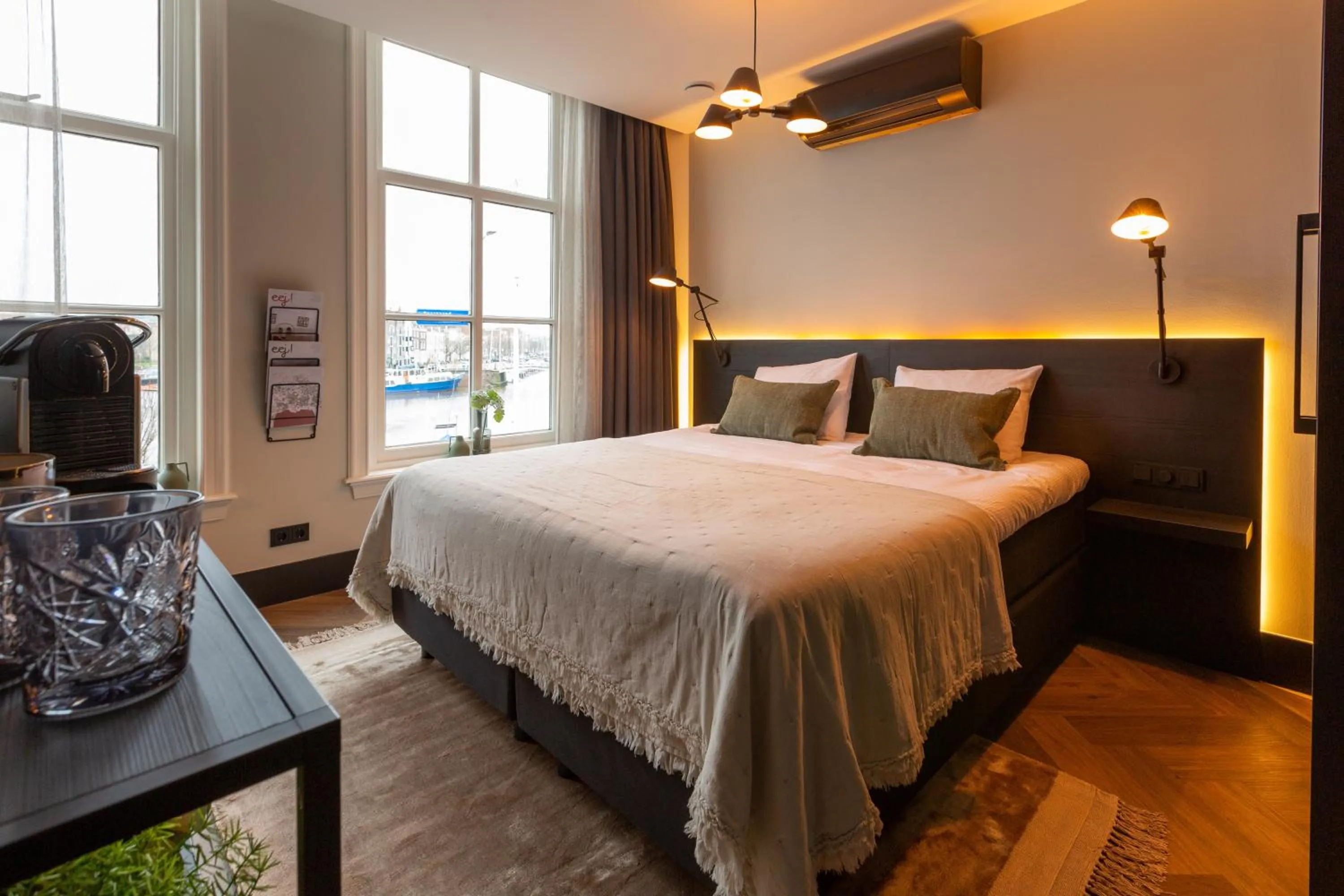 Bed in Boutiquehotel Princenjagt