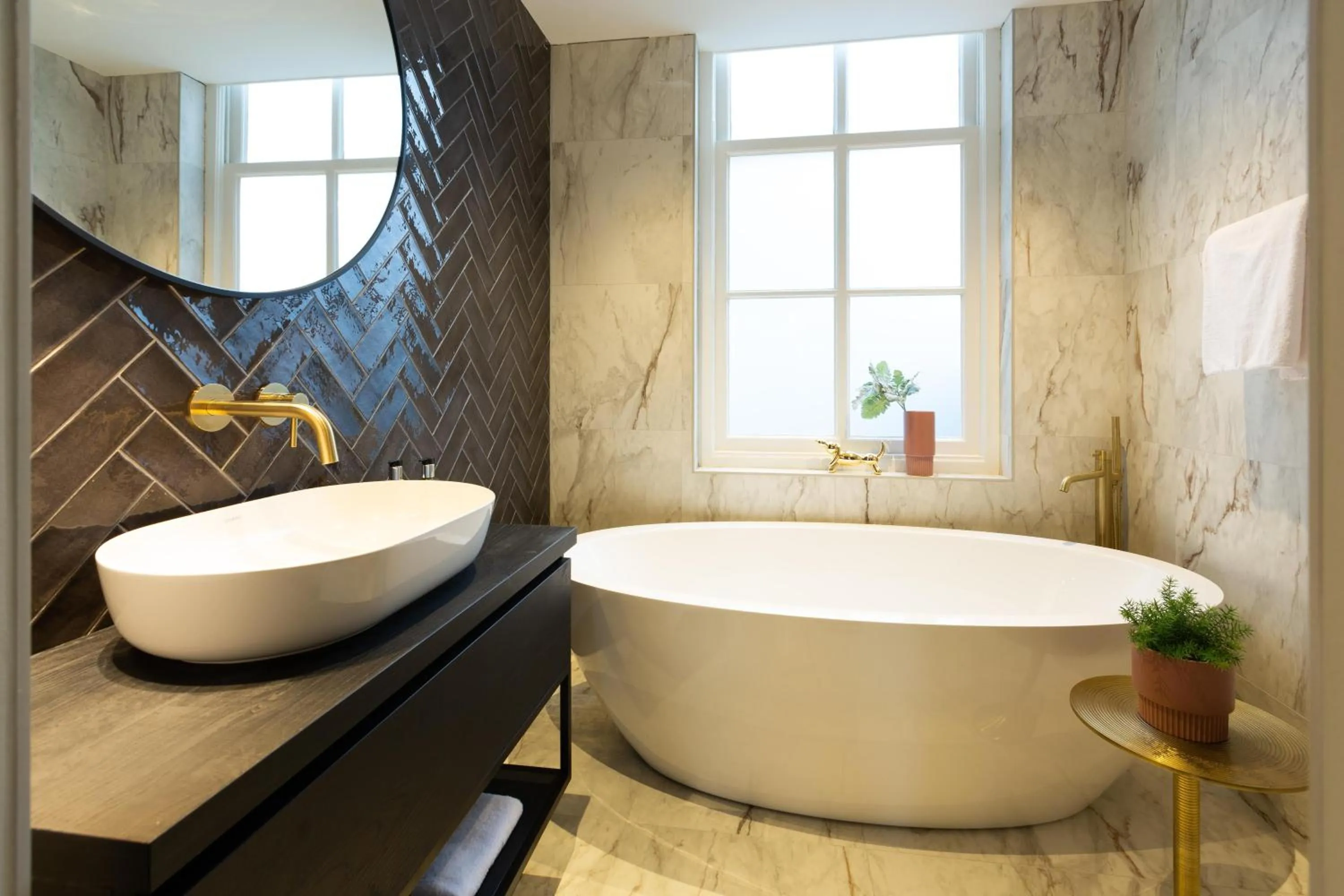 Bath in Boutiquehotel Princenjagt