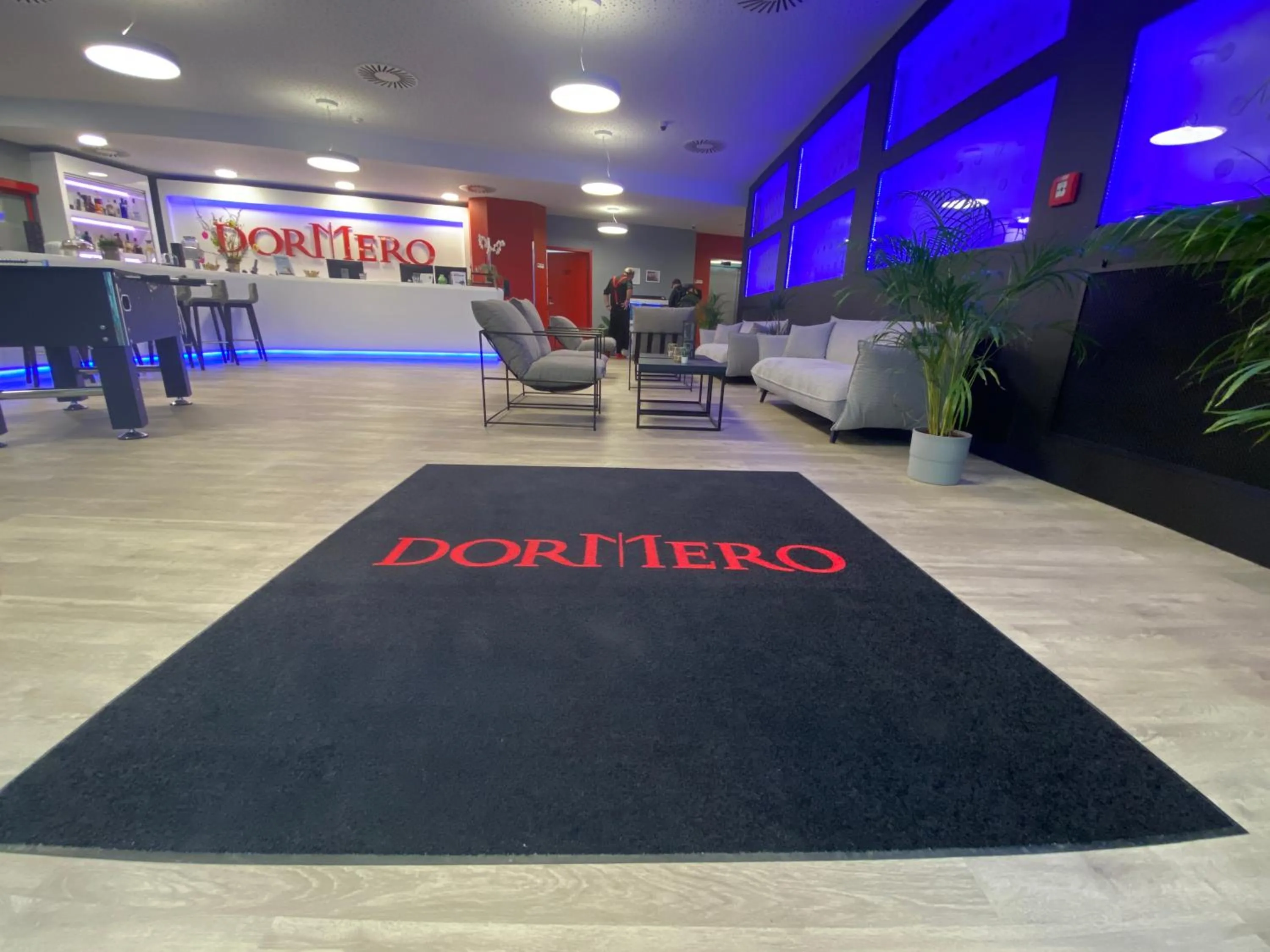 Lobby or reception in DORMERO Hotel Hof