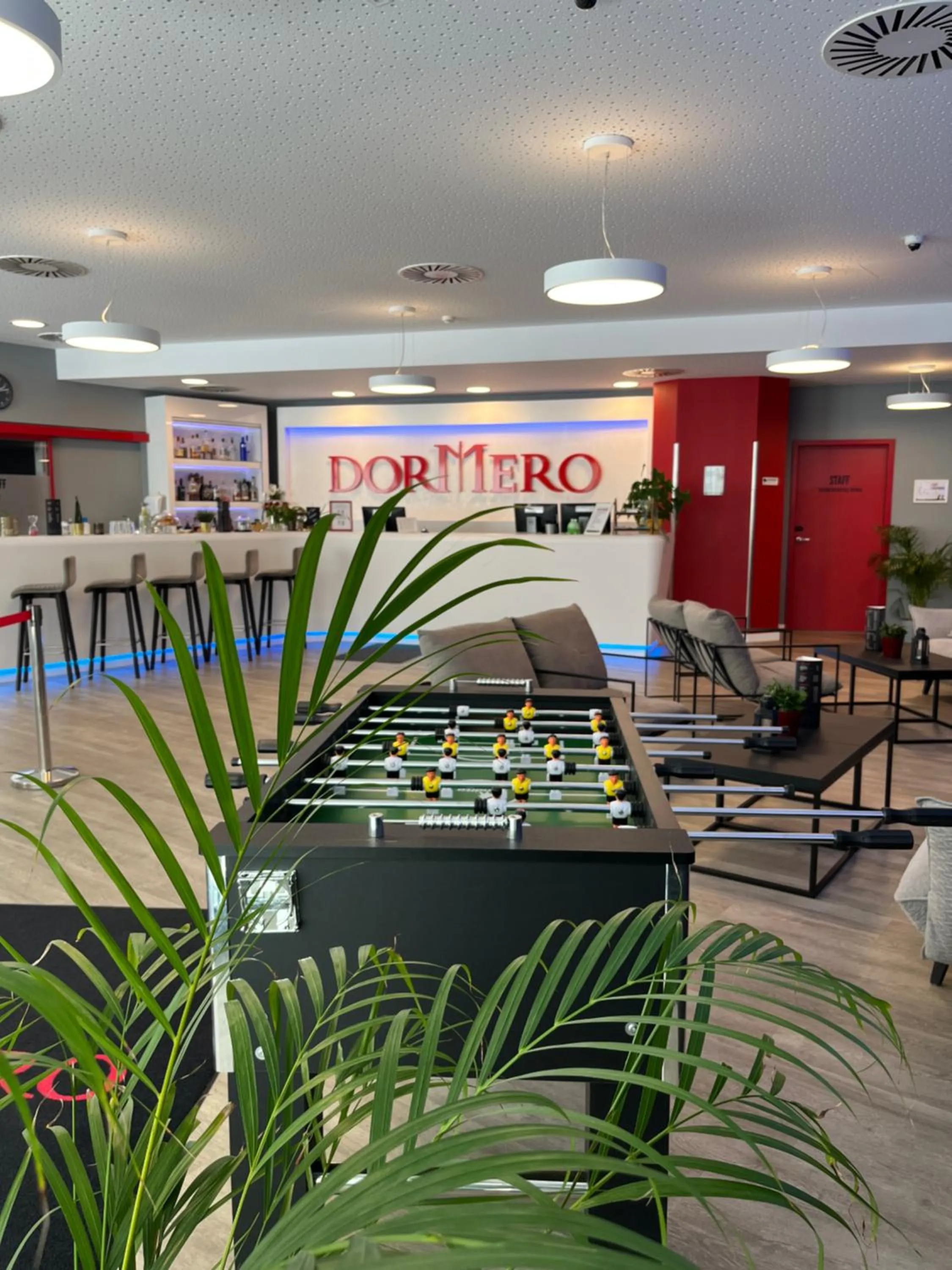 Lobby or reception in DORMERO Hotel Hof