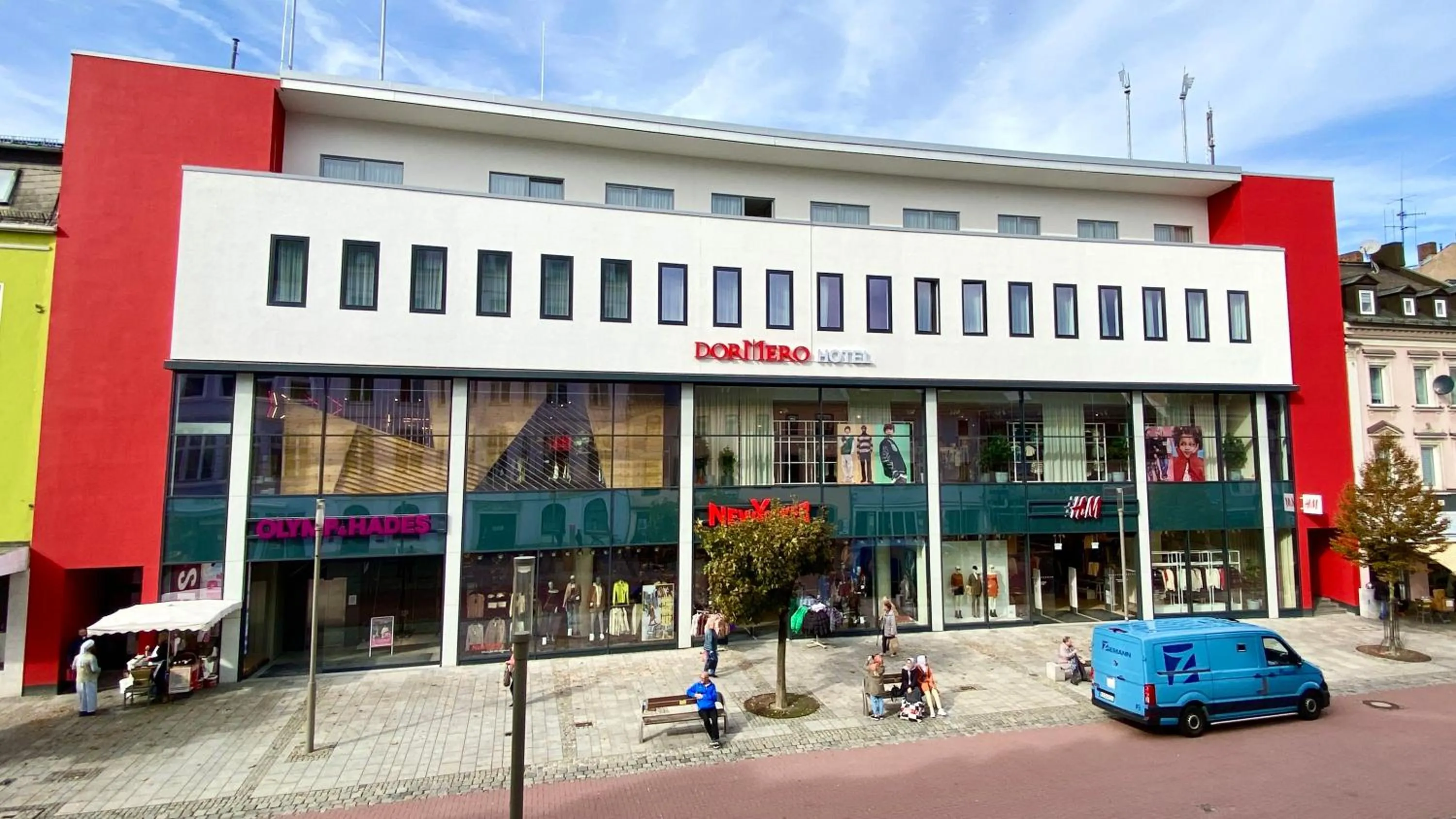 Property building in DORMERO Hotel Hof