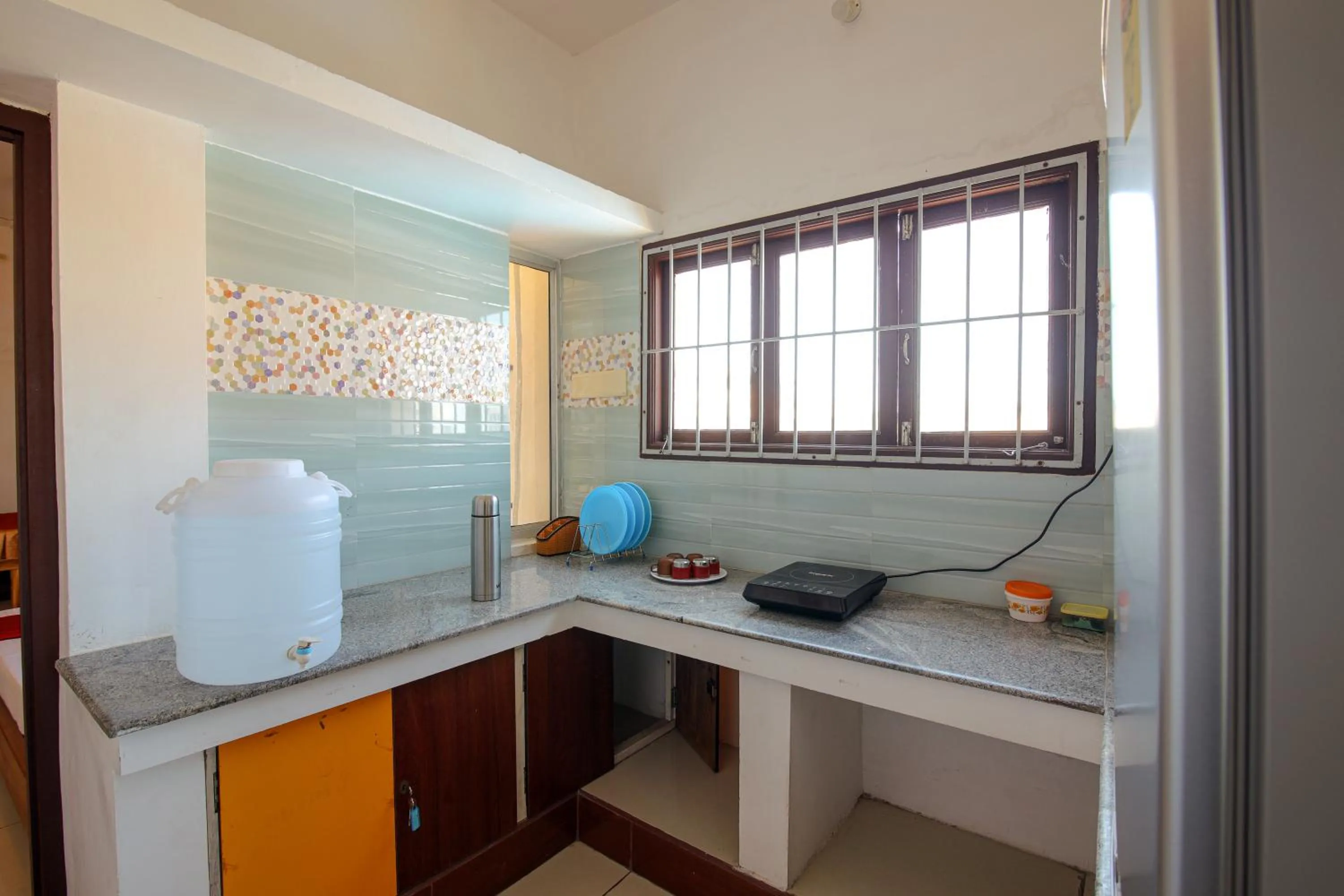 Kitchen or kitchenette in Manora Residency