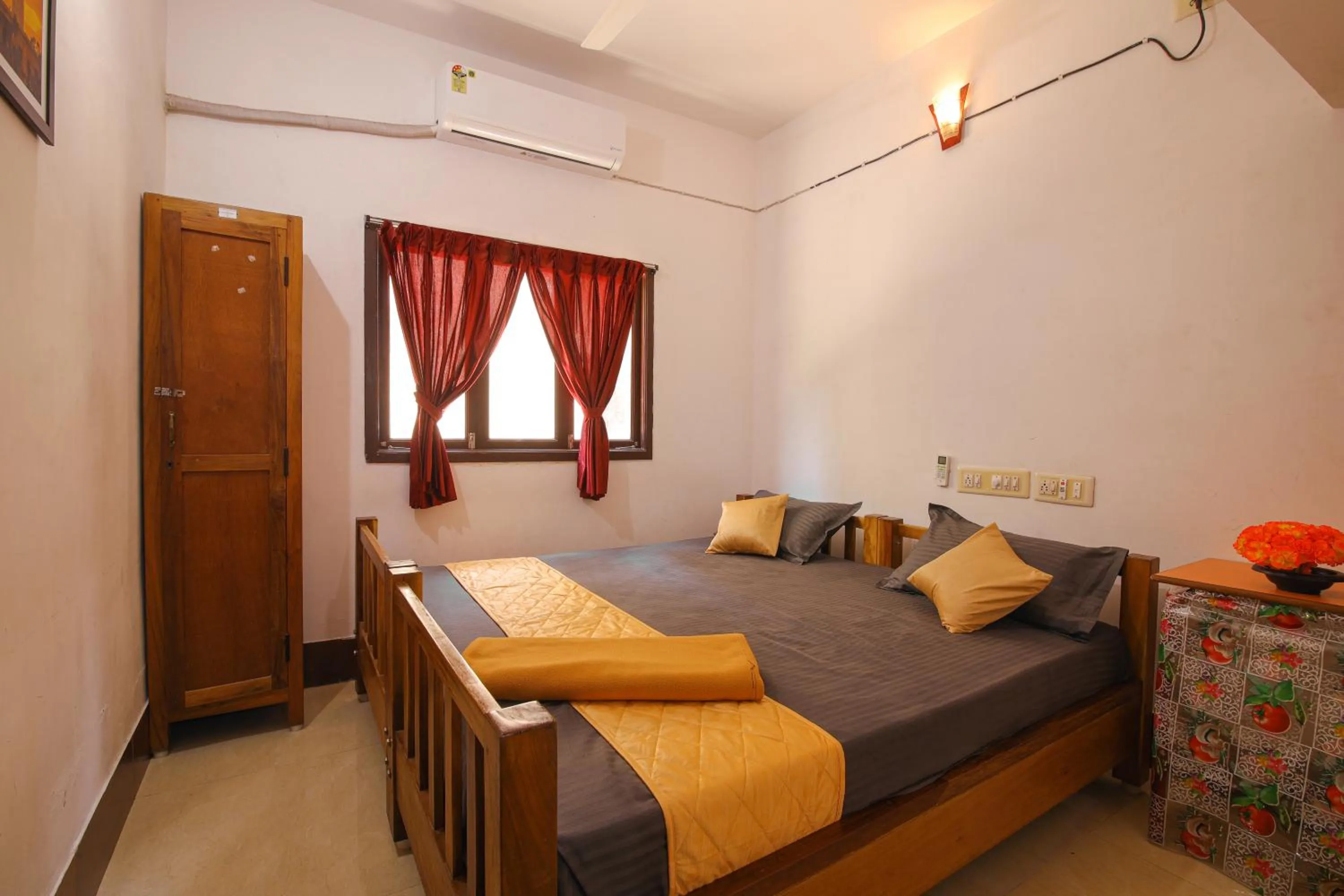Bedroom, Bed in Manora Residency