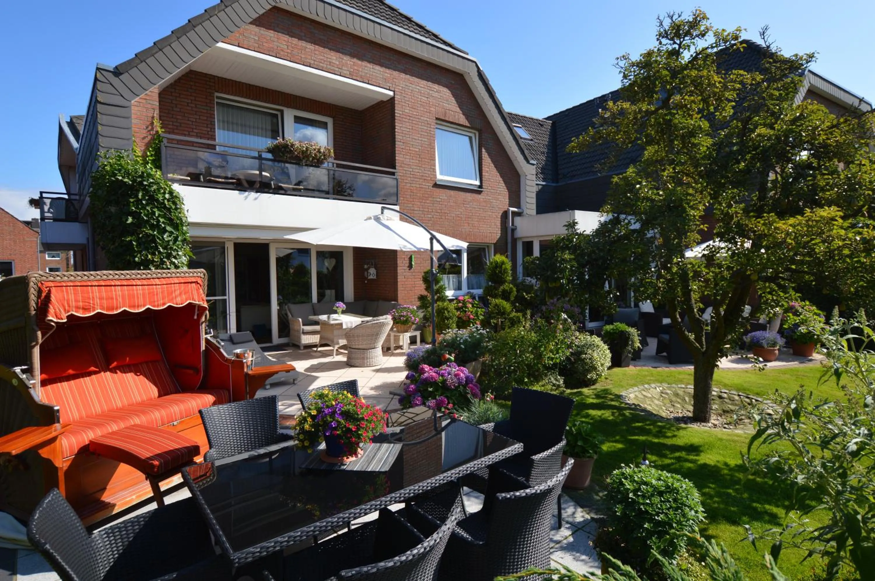 Garden in Haus Mühlentrift Döse